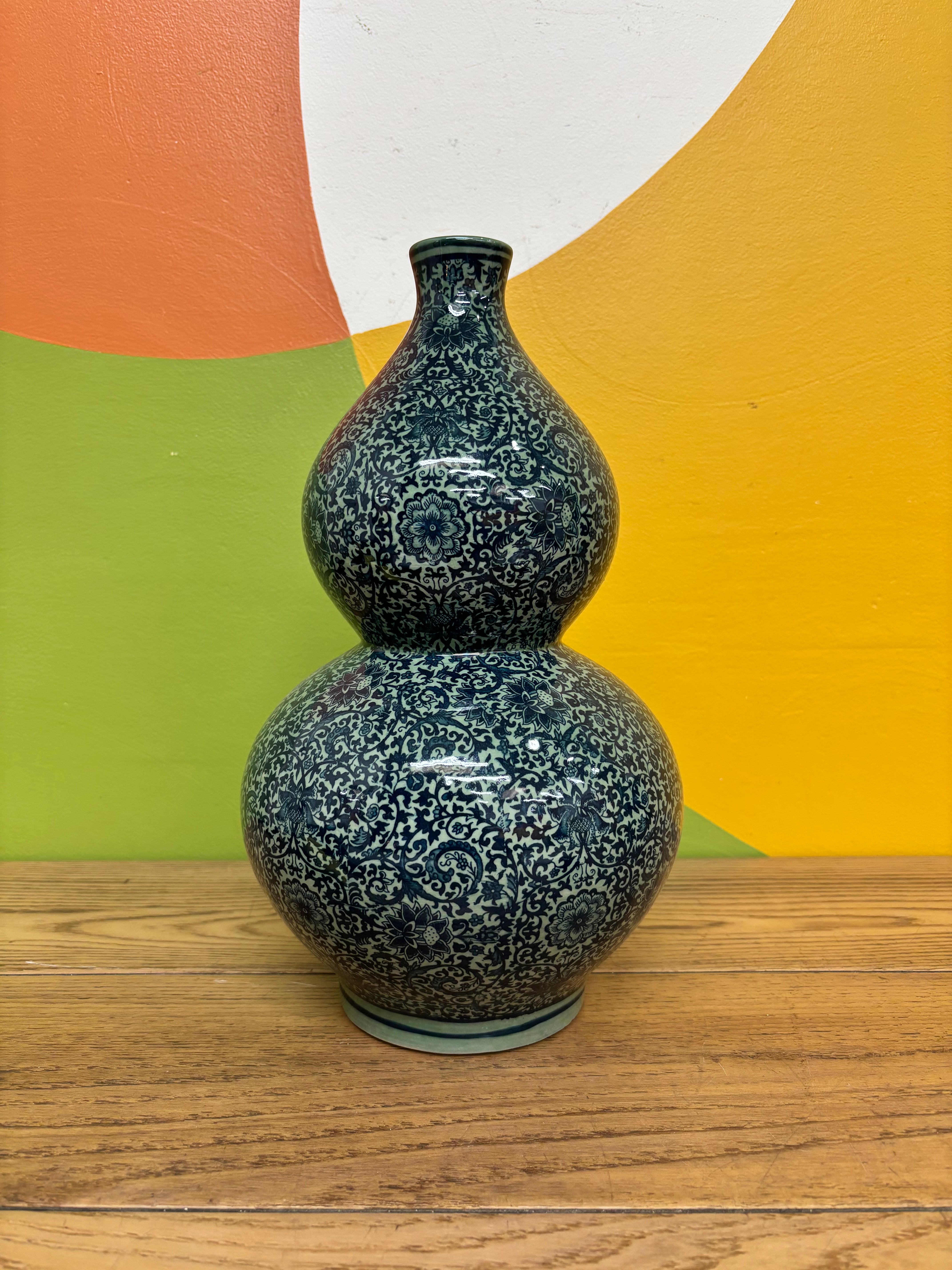 Large Floral Vase