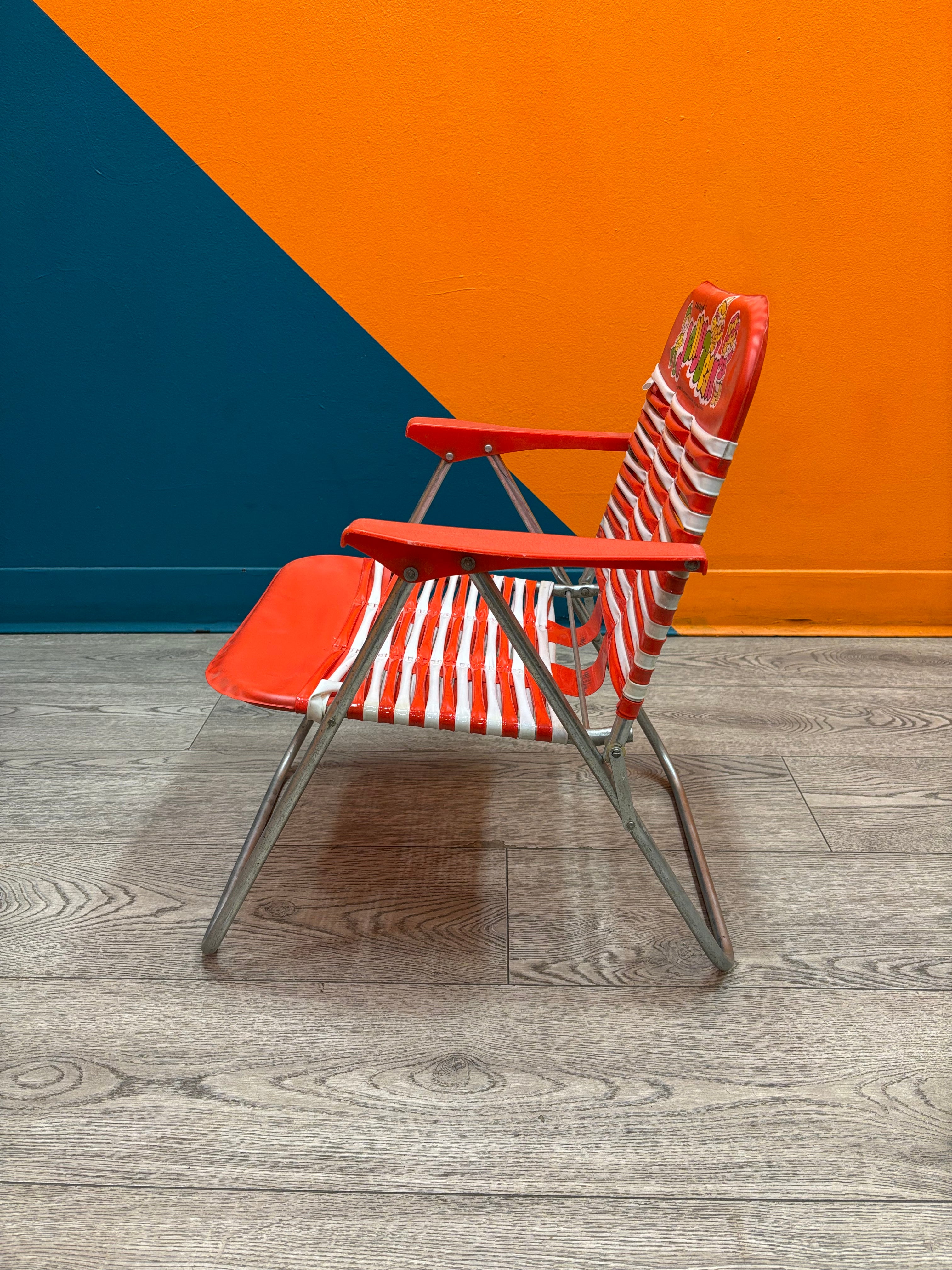 Jellybean Folding Tube Chair (1982)