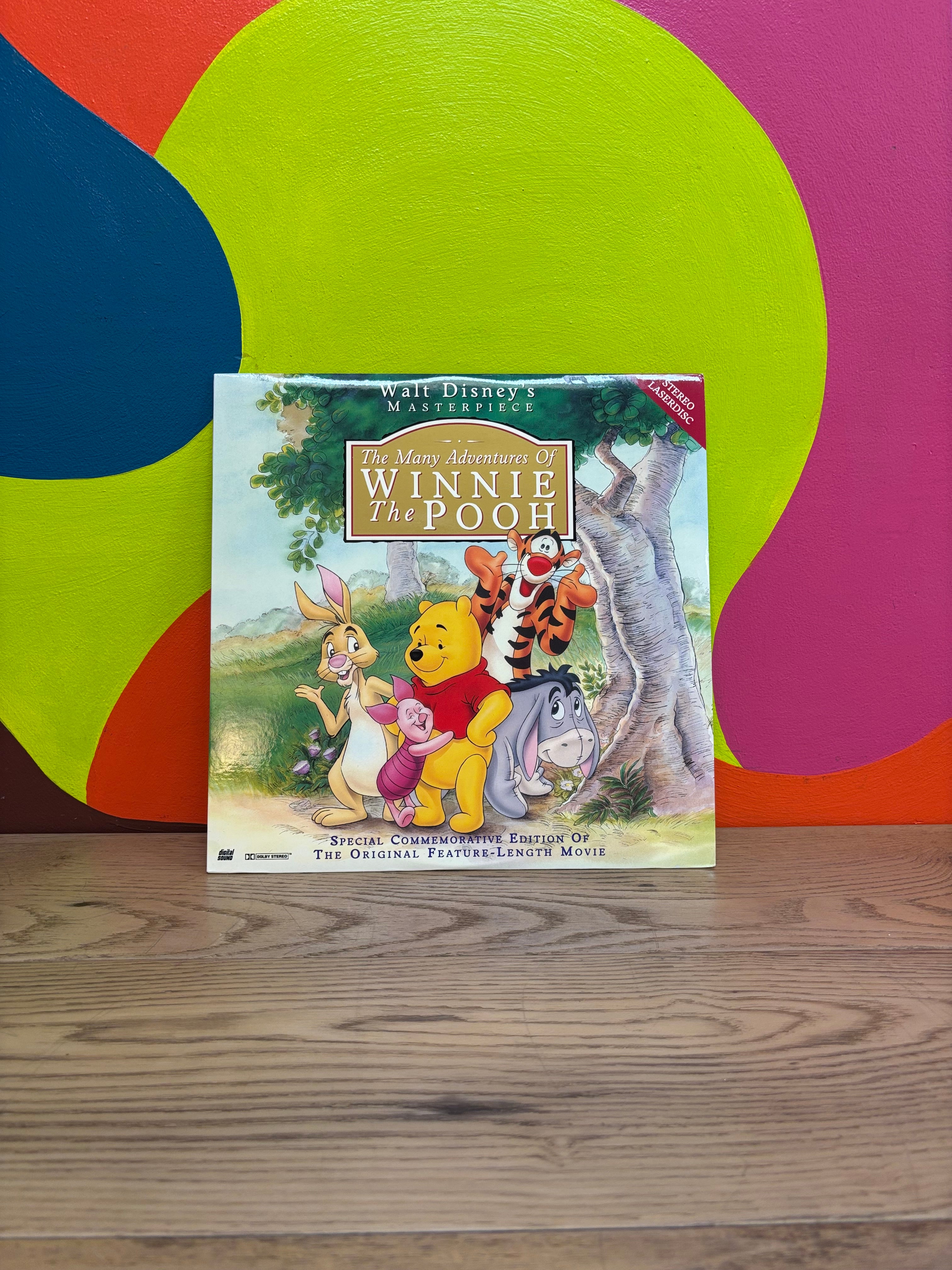Laserdisc Movie - The Many Adventures of Winnie the Pooh