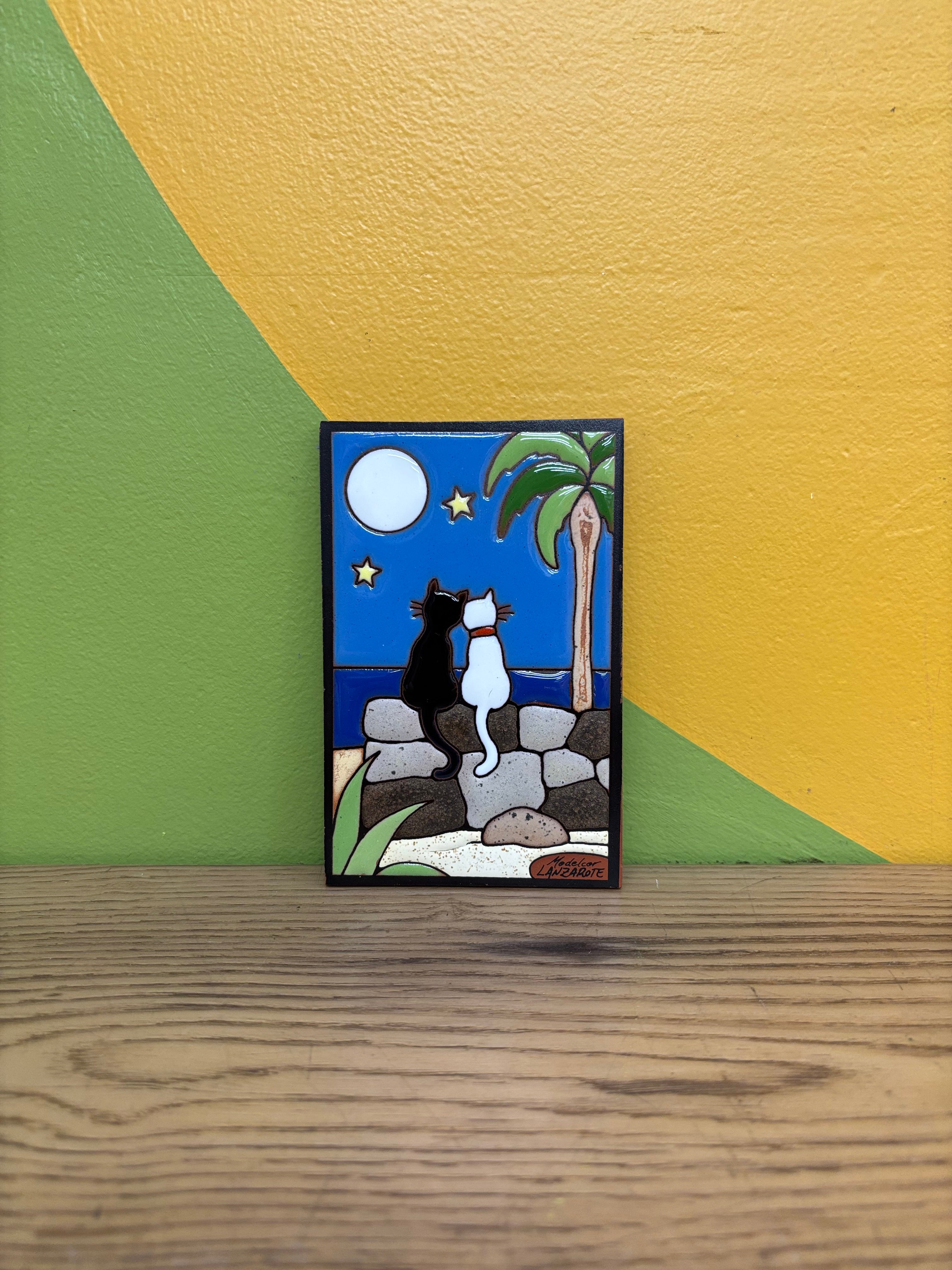 Ceramic Cat Tile