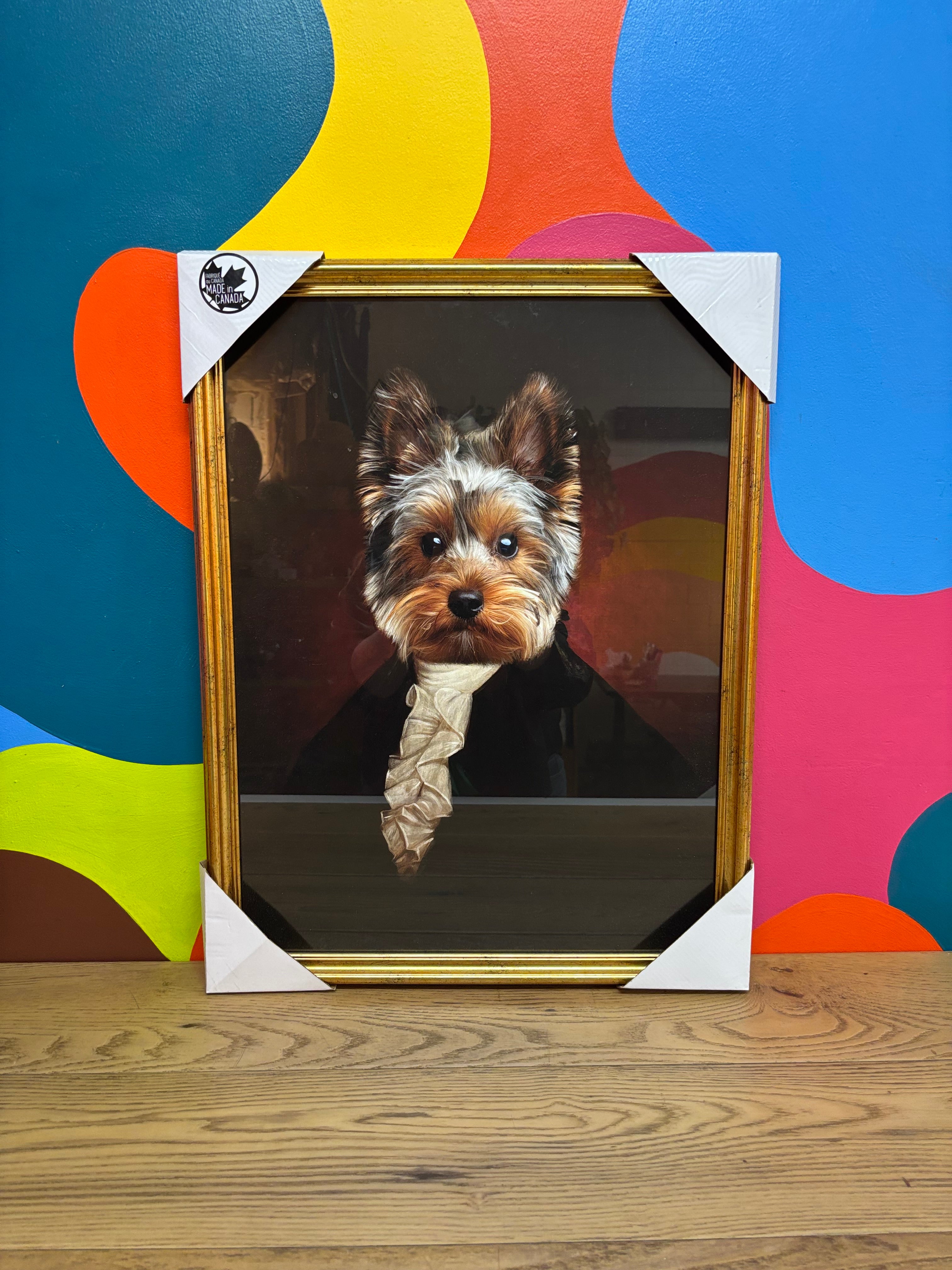 Revolutionary War Era Yorkshire Terrier Print