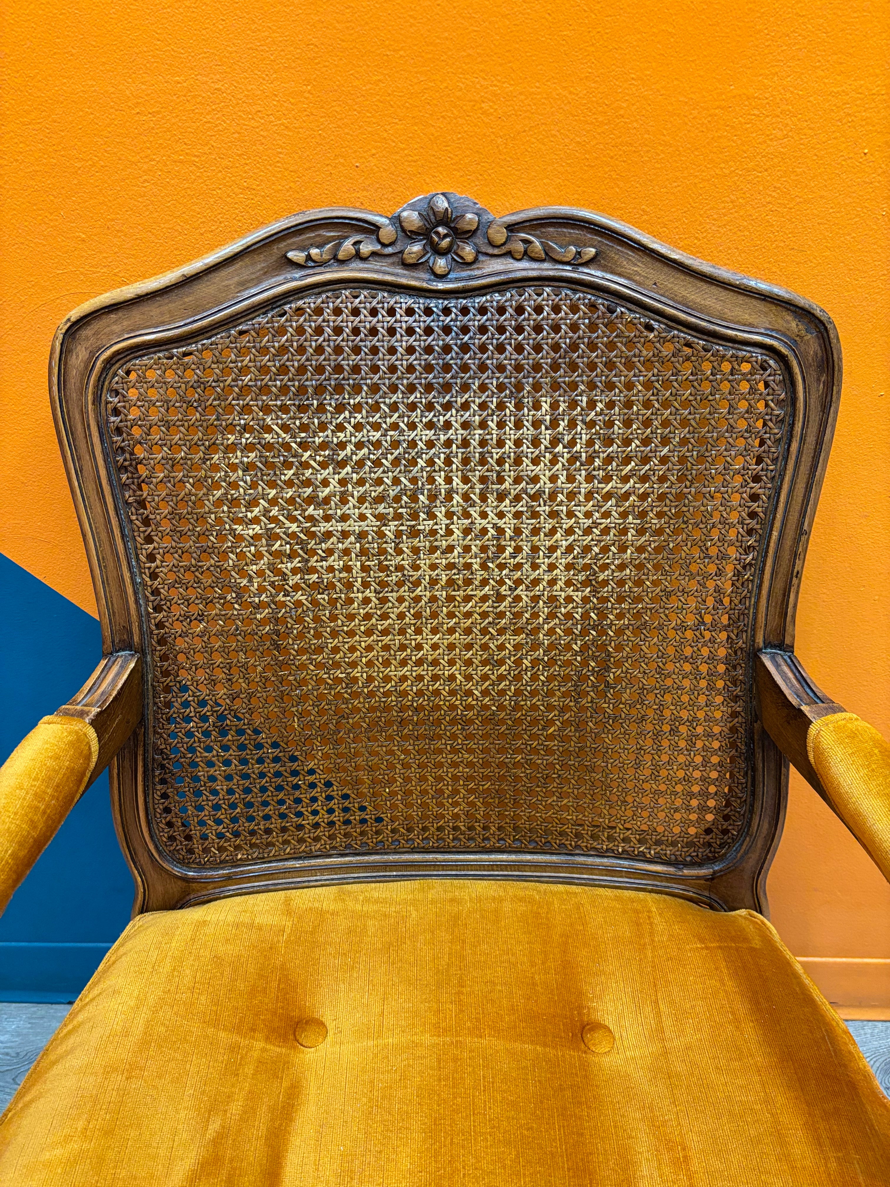 Orange Armchair