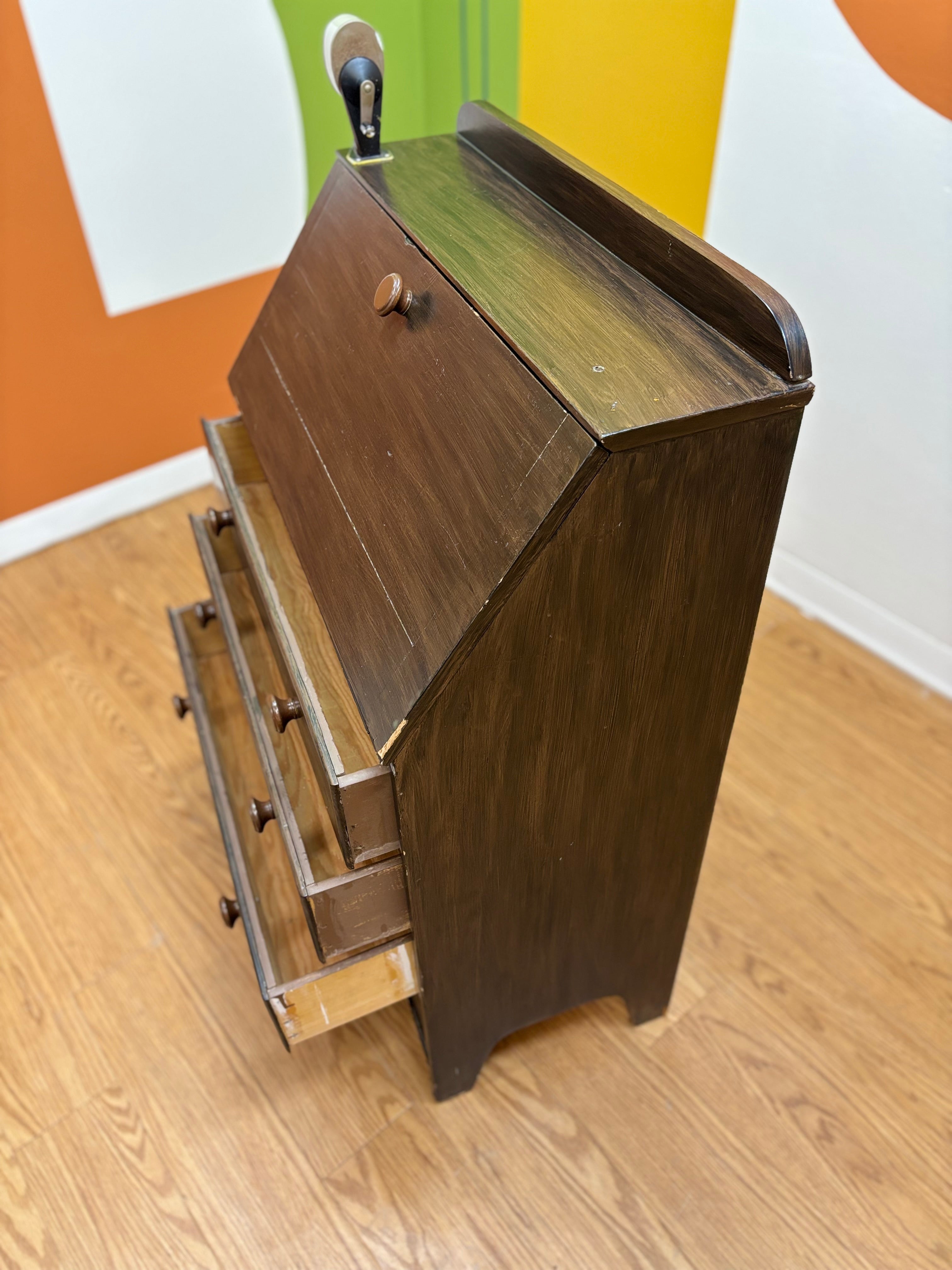 Drop-Front Secretary Desk