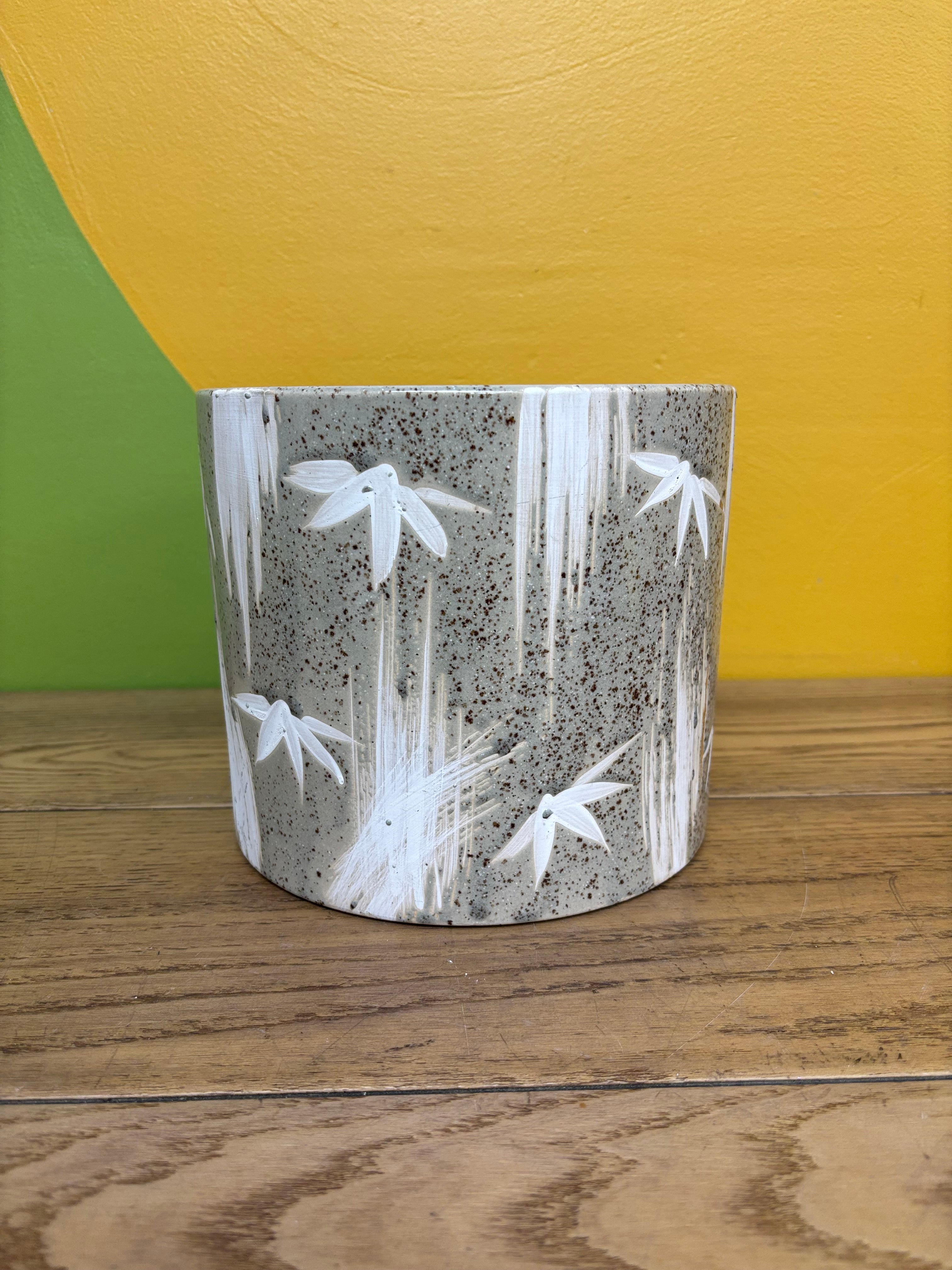 Speckled Ceramic Plant Pot