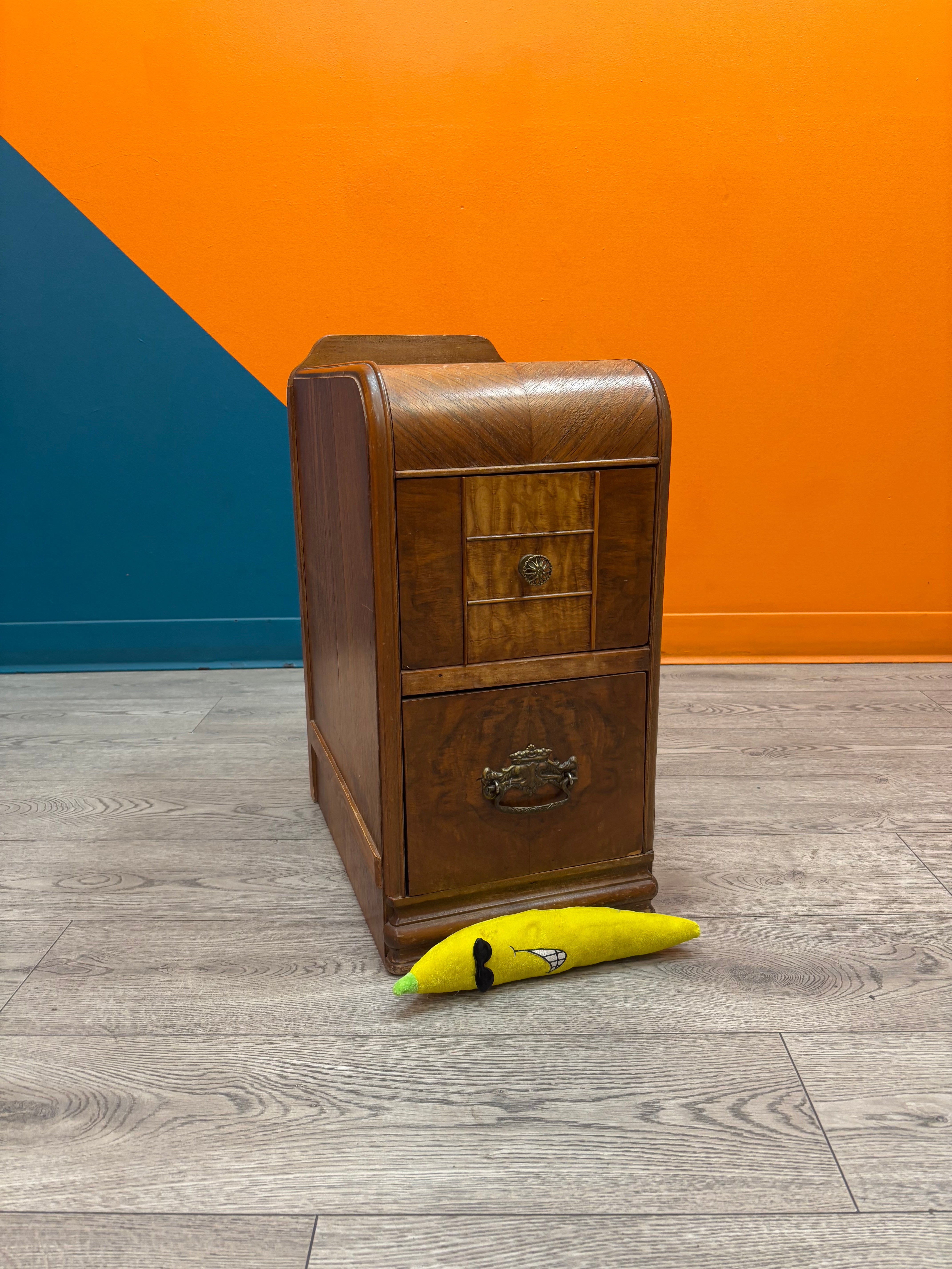 Wood Nightstand