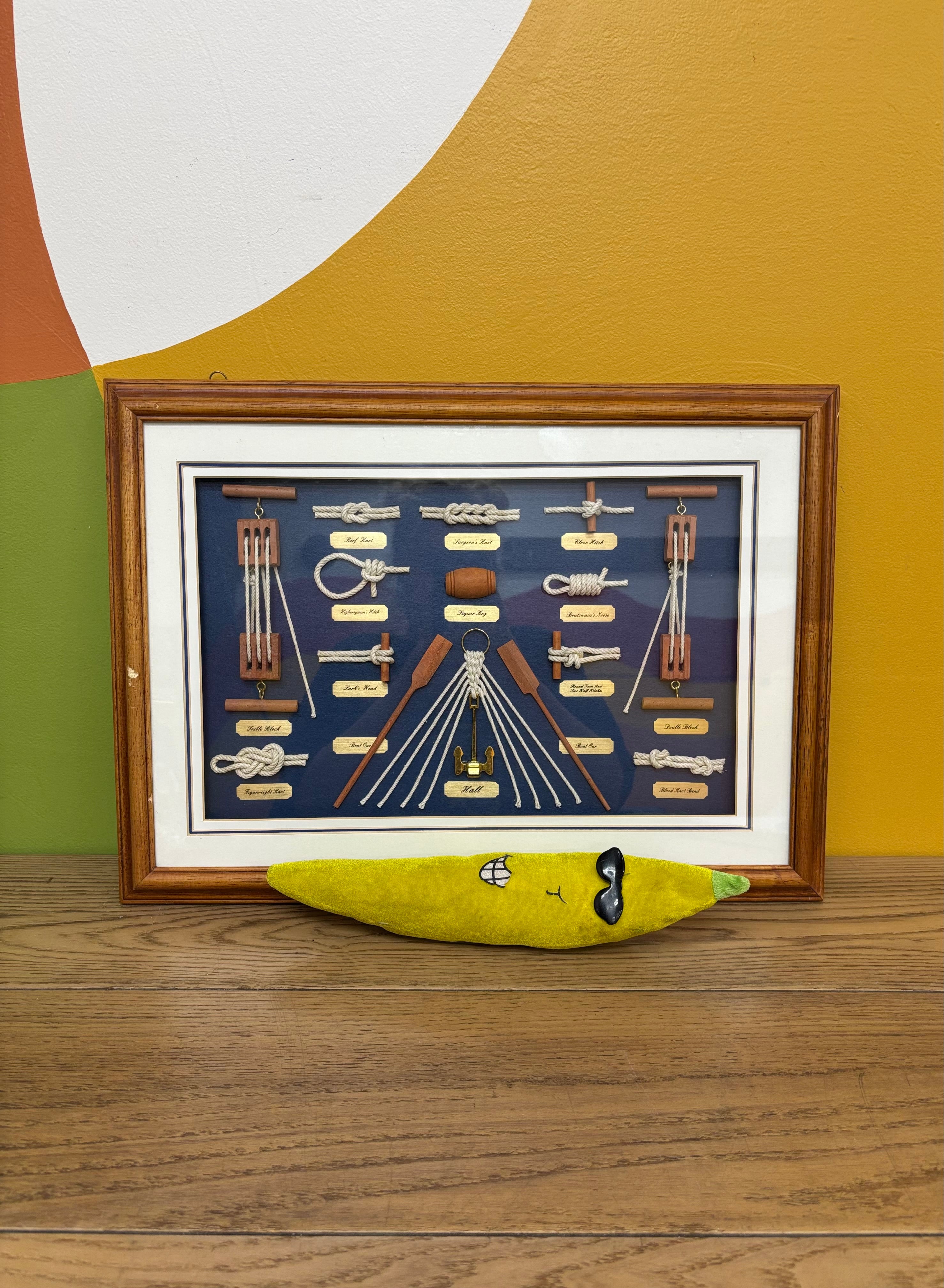 Framed Nautical Knot Art