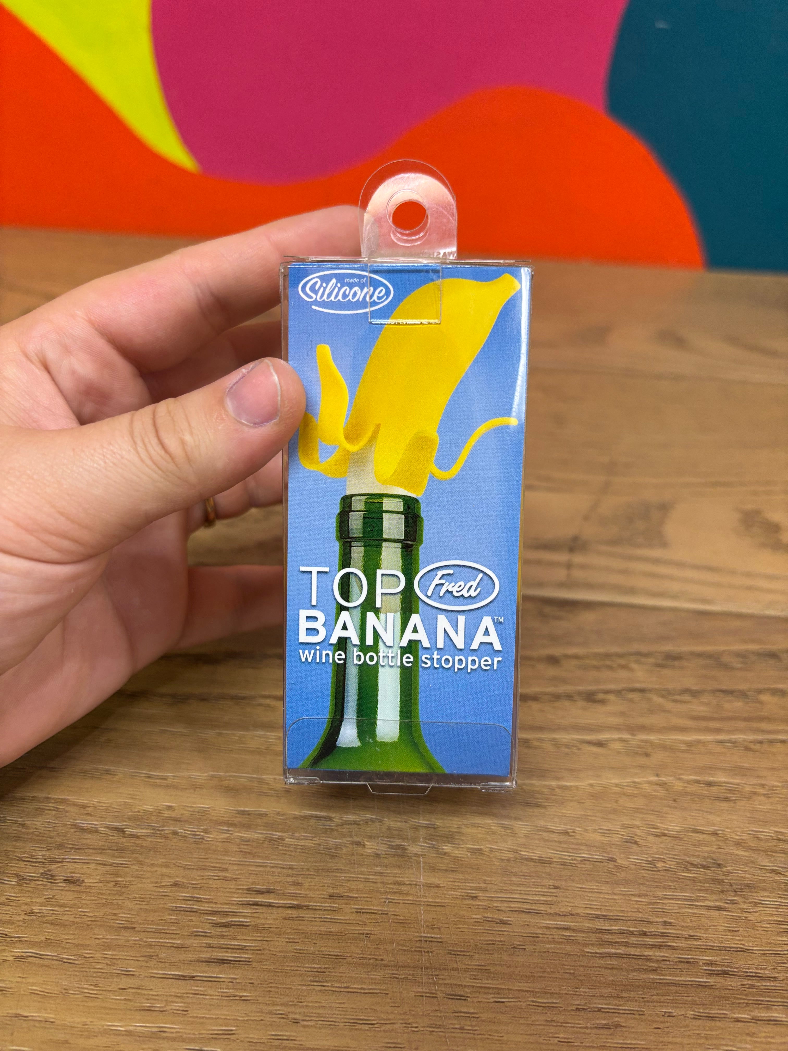 Top Banana Wine Stopper