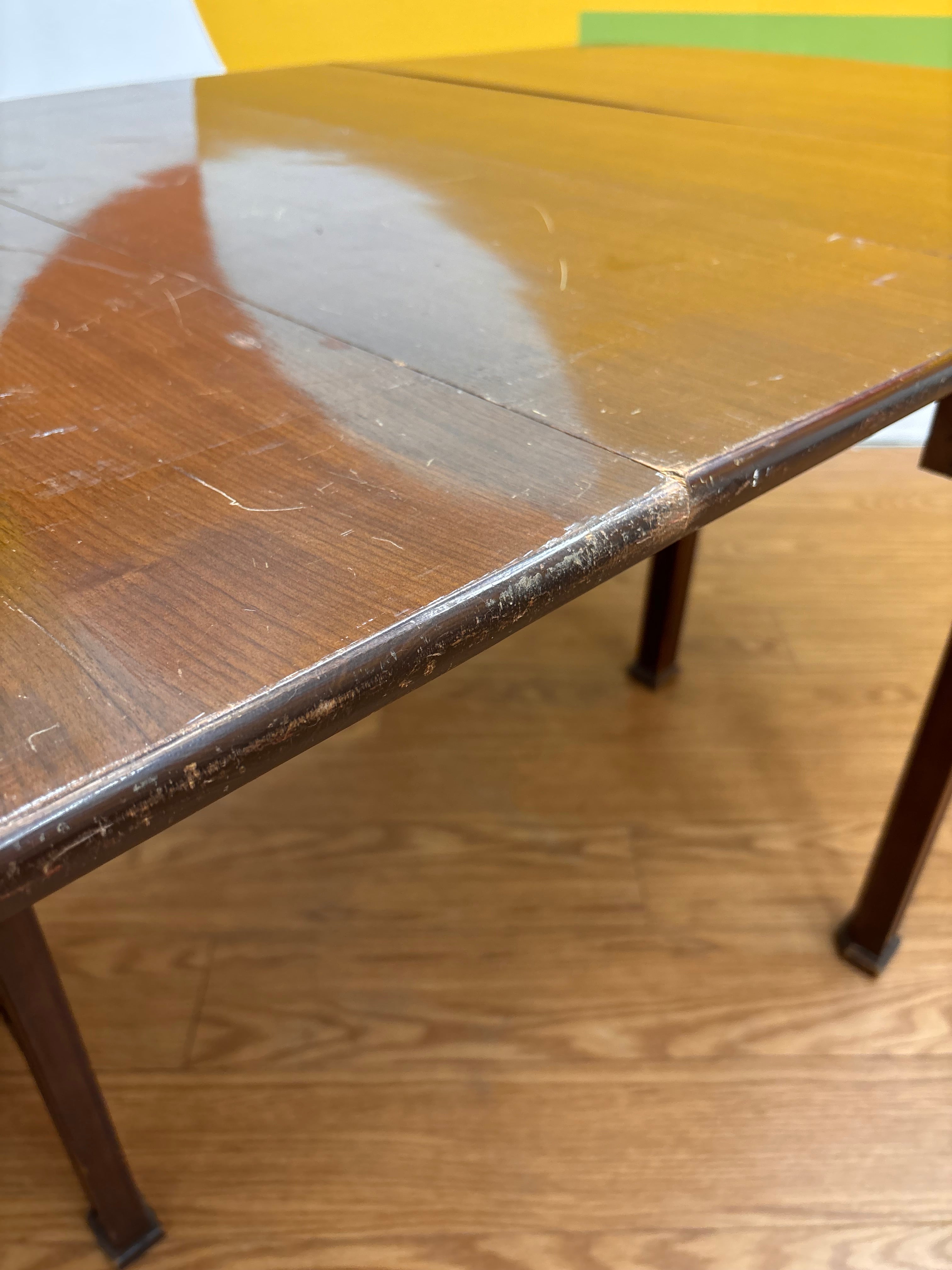 Wood Drop Leaf Dining Table
