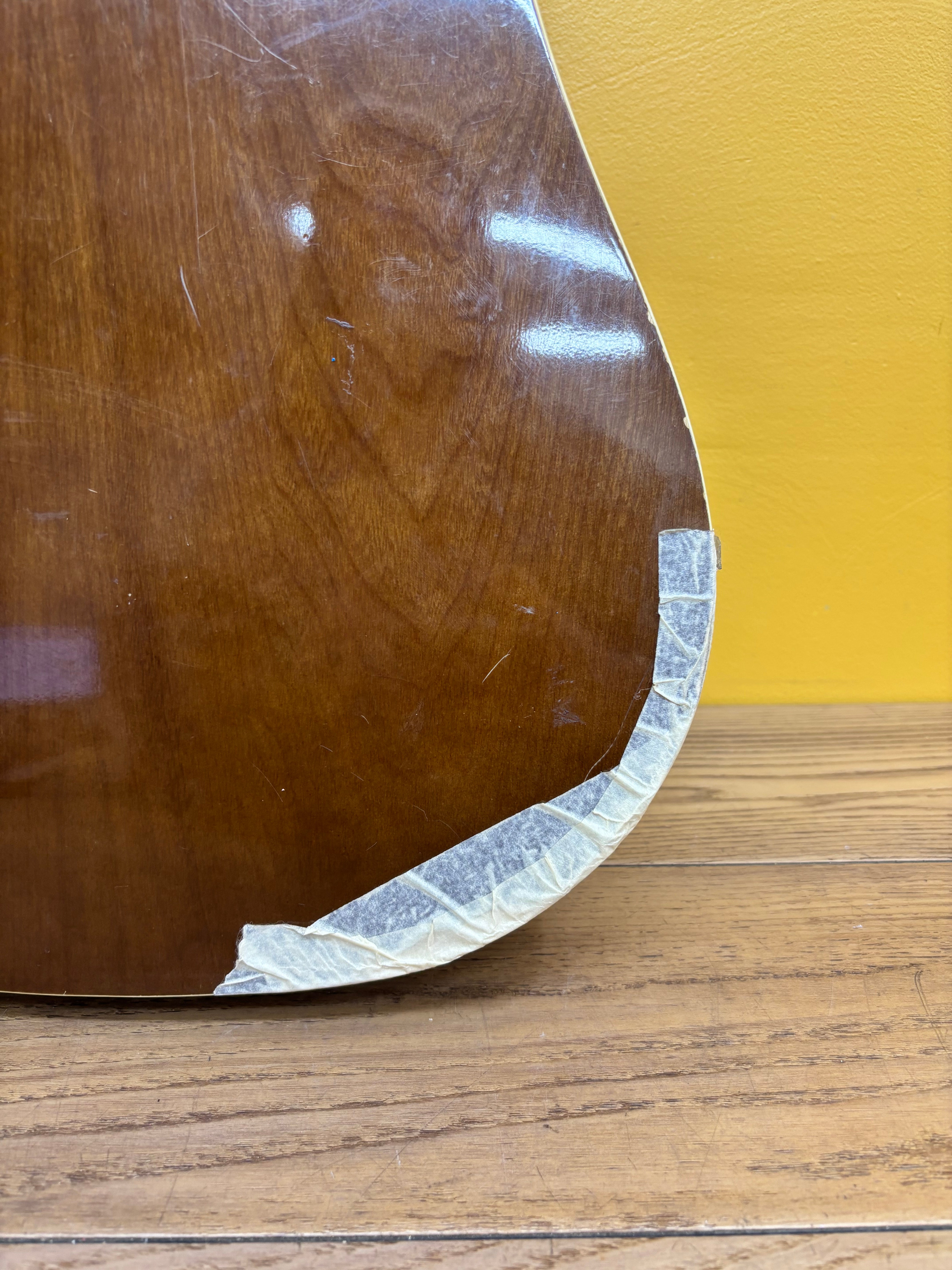 Hand-Painted Anjo Acoustic Guitar