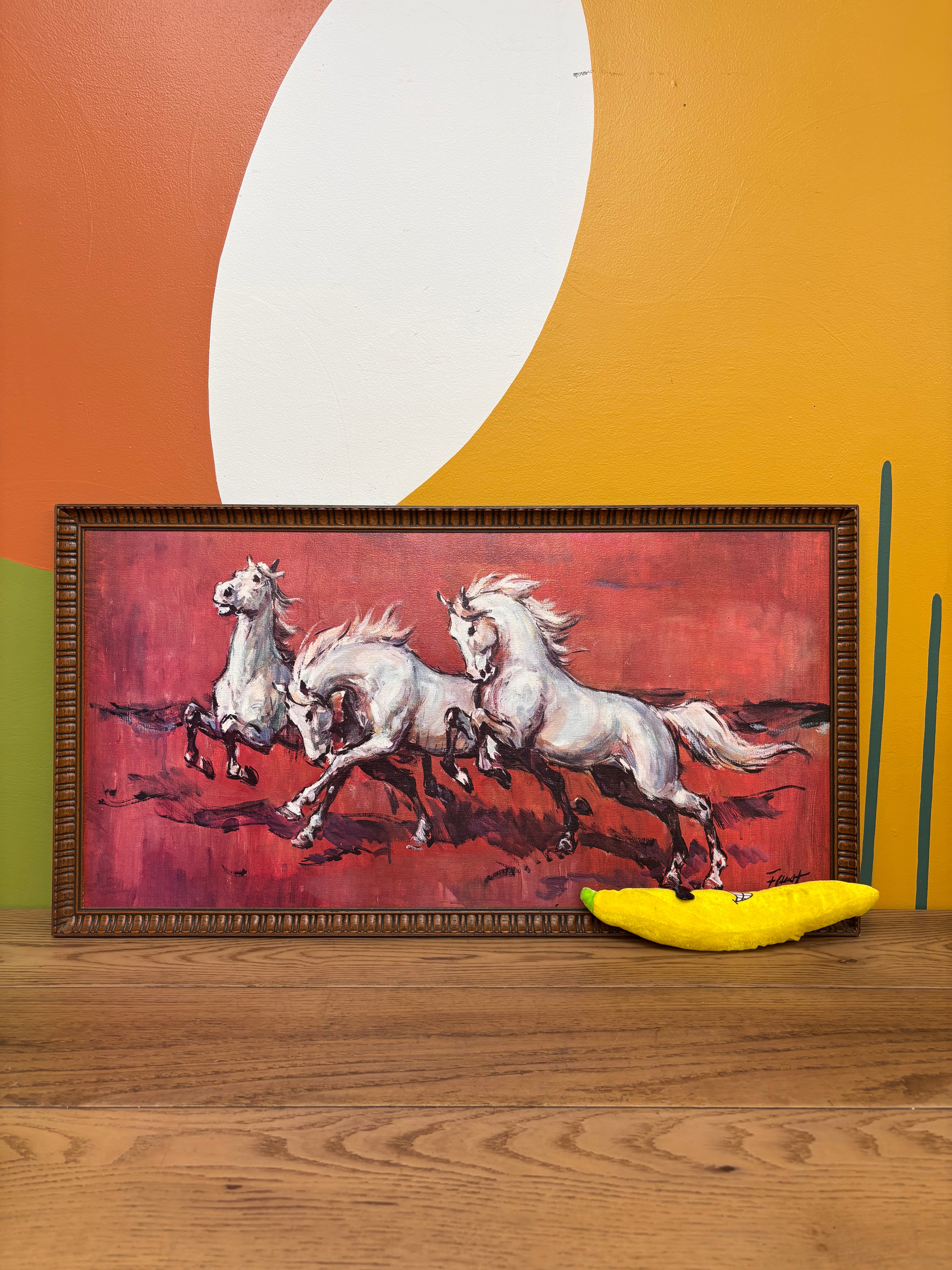 Framed Horse Art