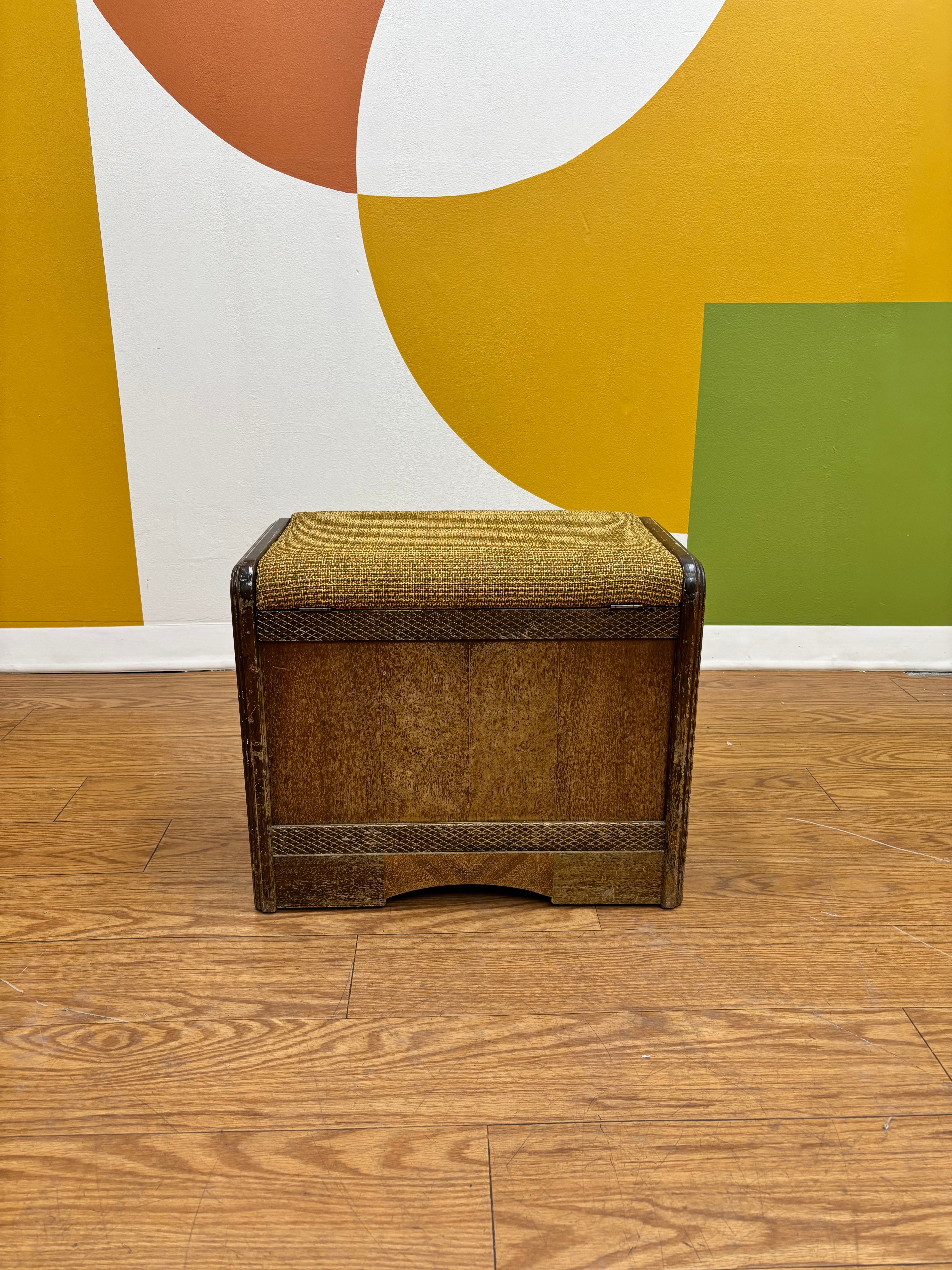 Wood Ottoman