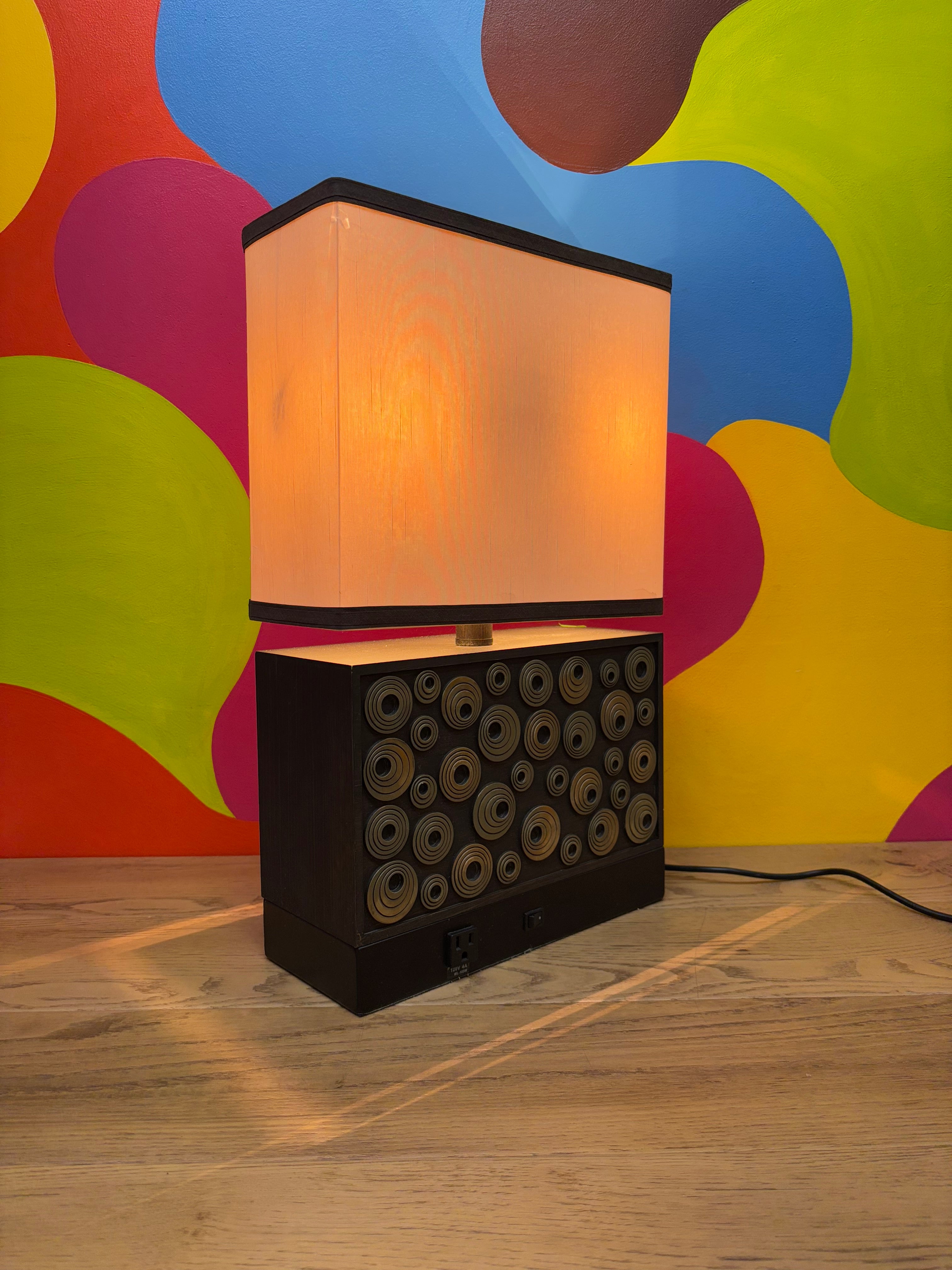 Table Lamp #2 with Outlet