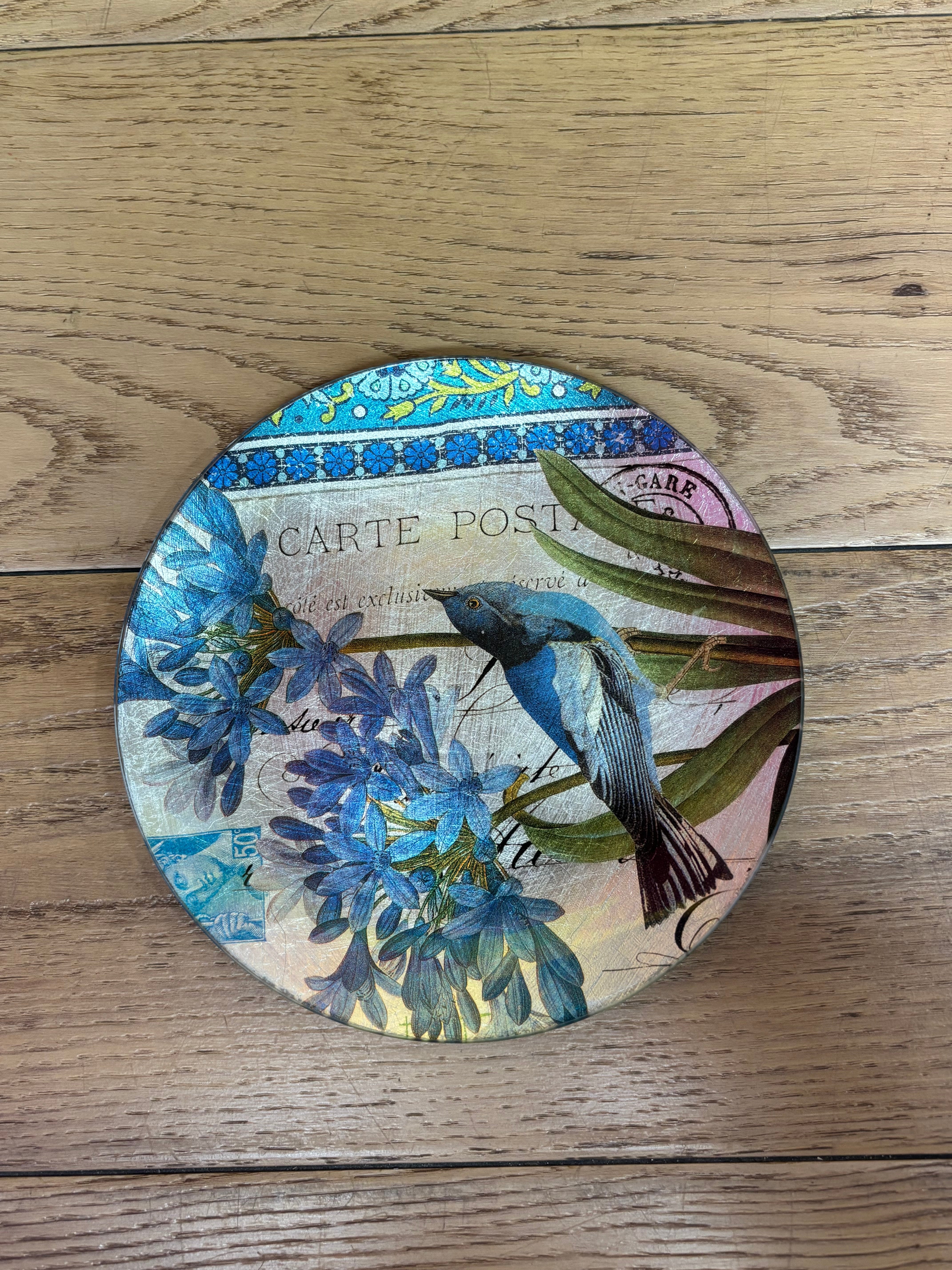 Glass Decorative Plates (2)