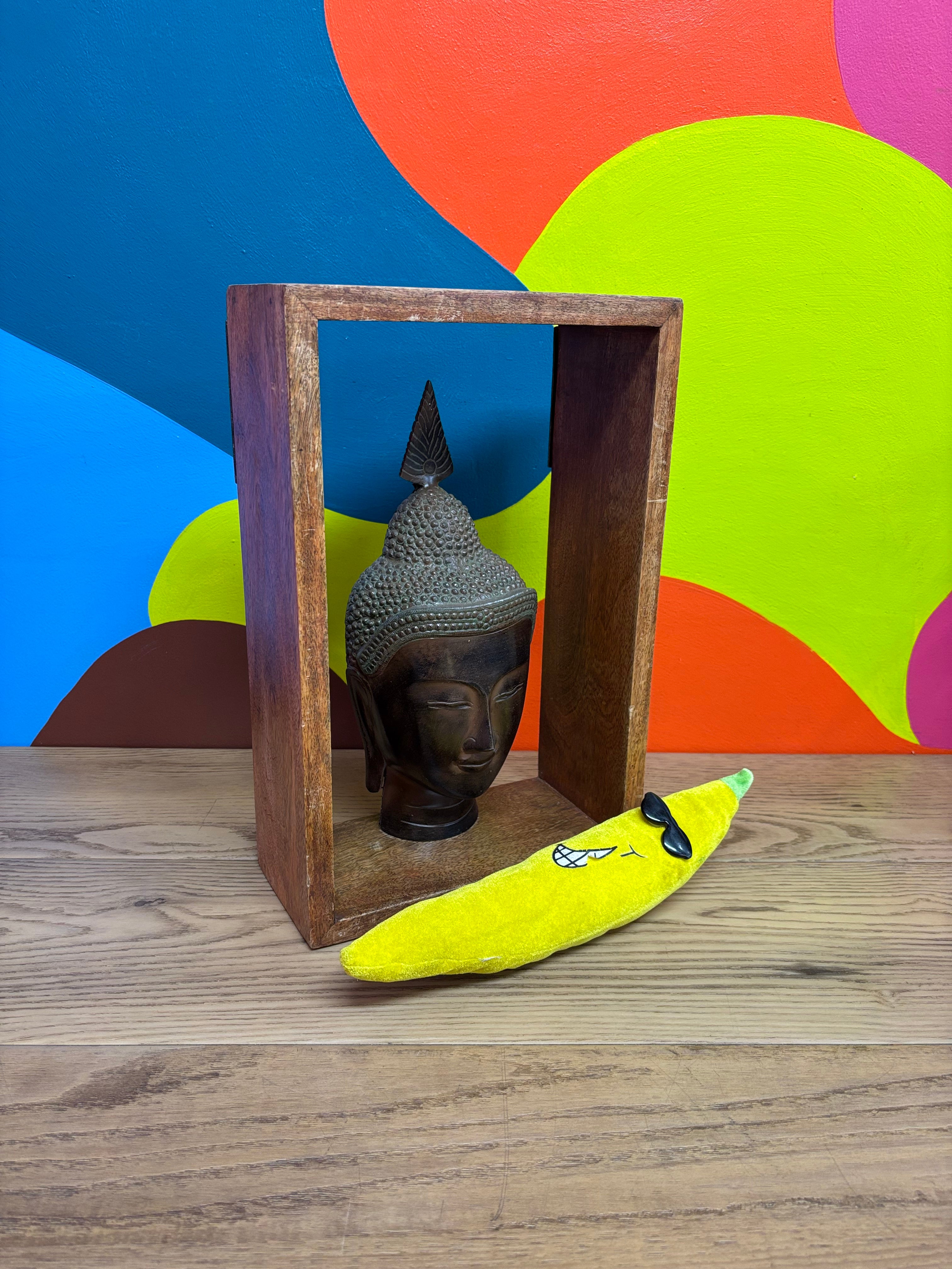 Buddha Head Sculpture