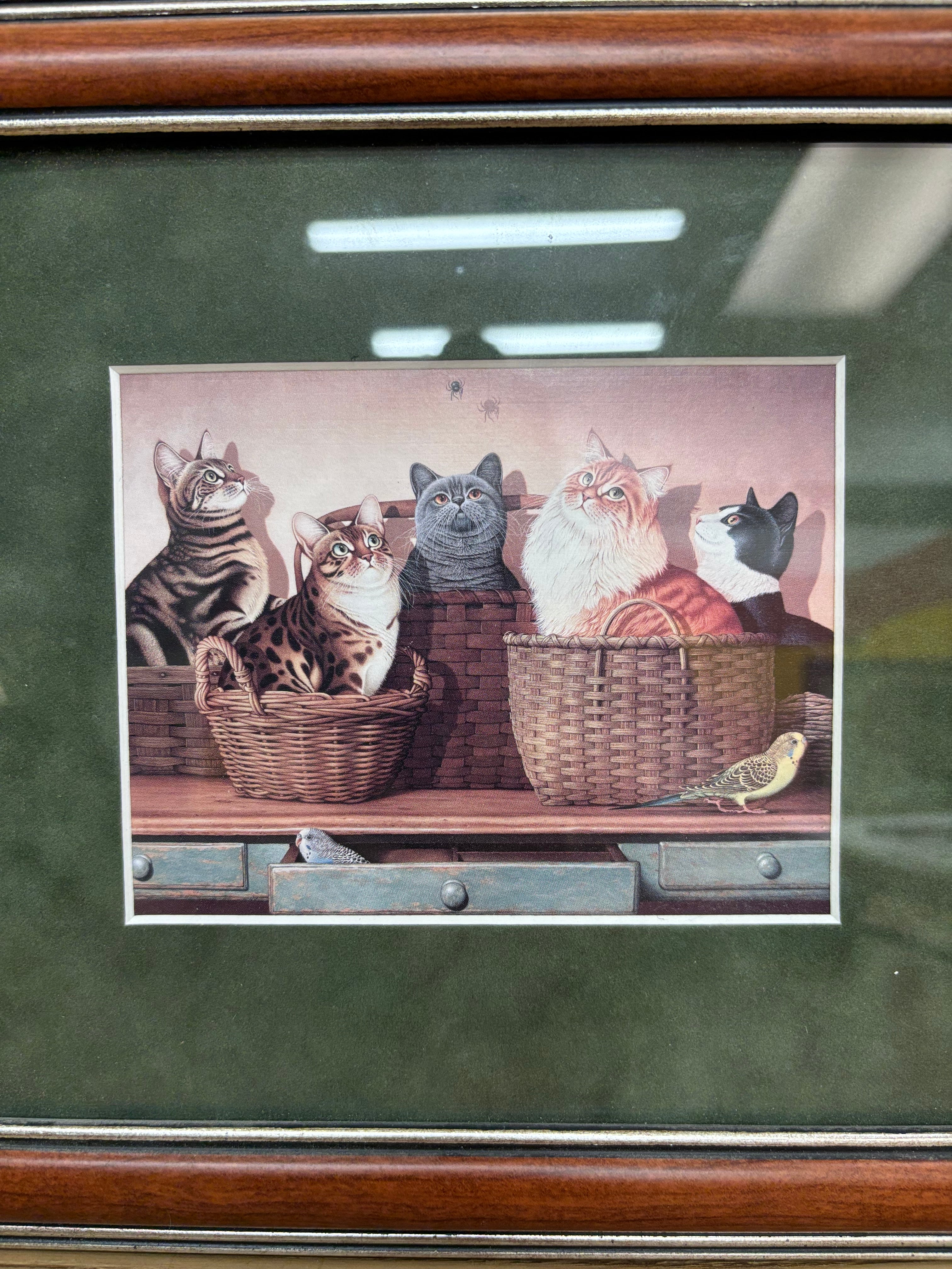 Basket Cases Framed Print