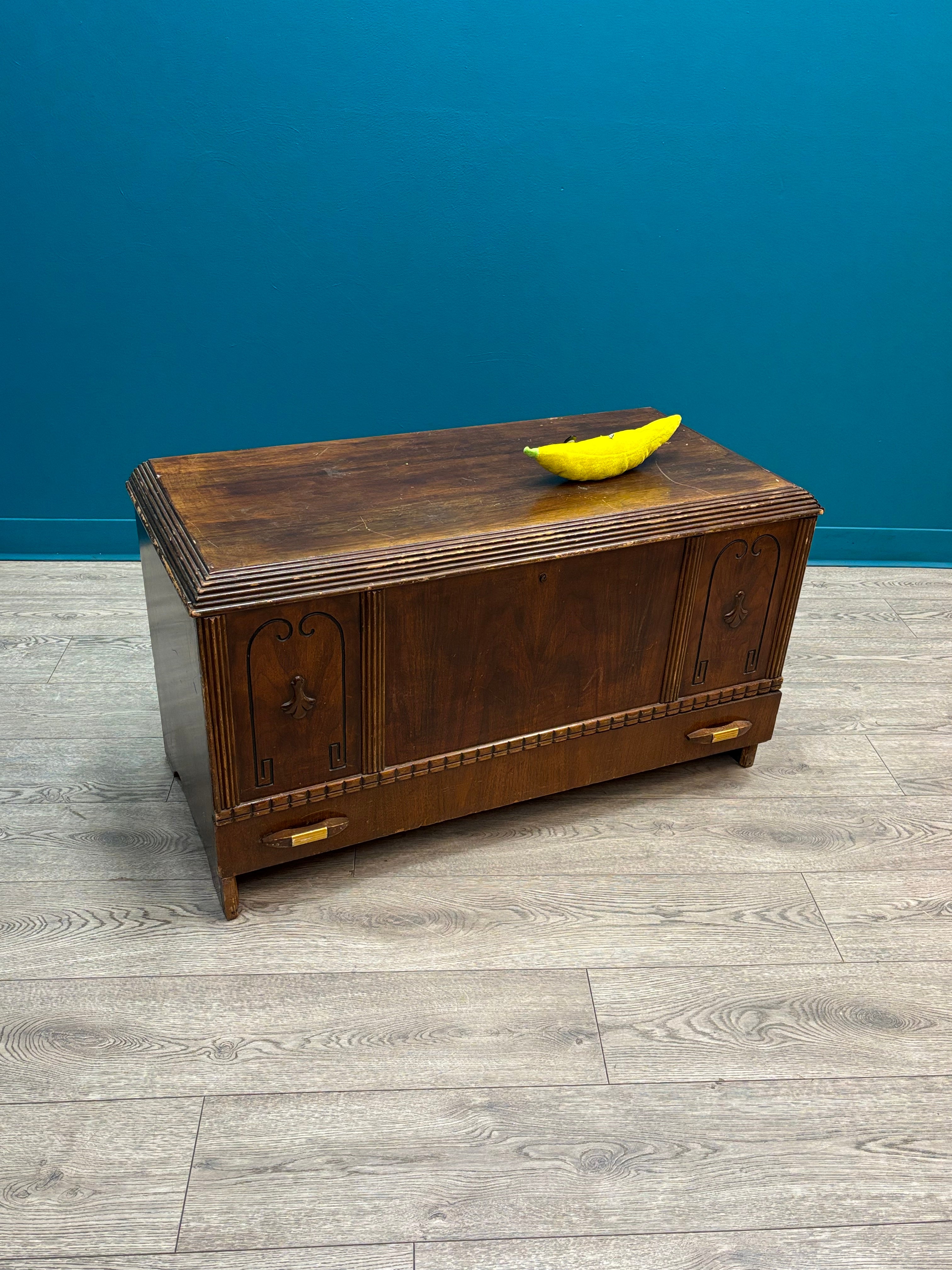Honderich Cedar Chest with Bottom Drawer