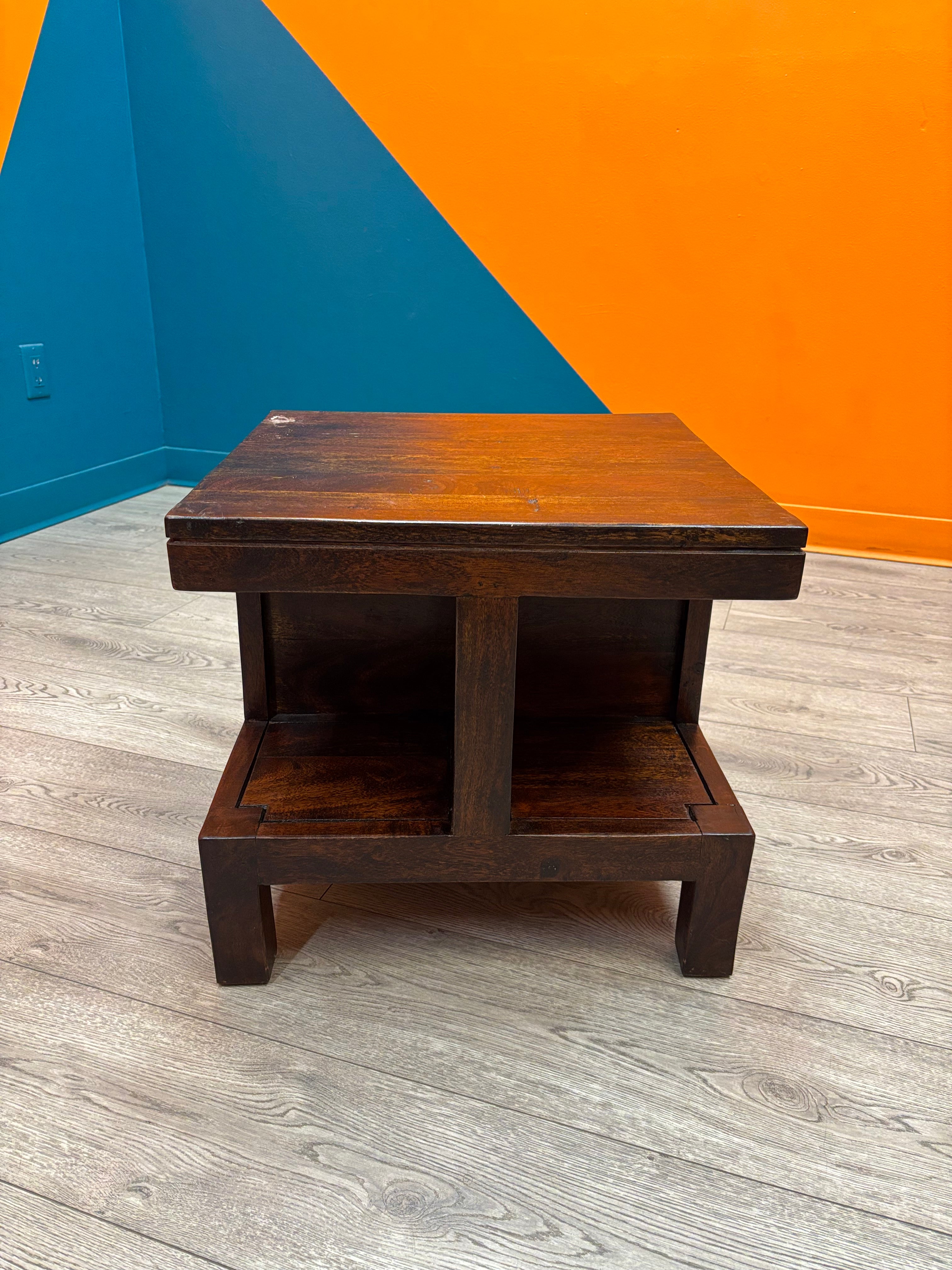 Solid Wood End Table #2
