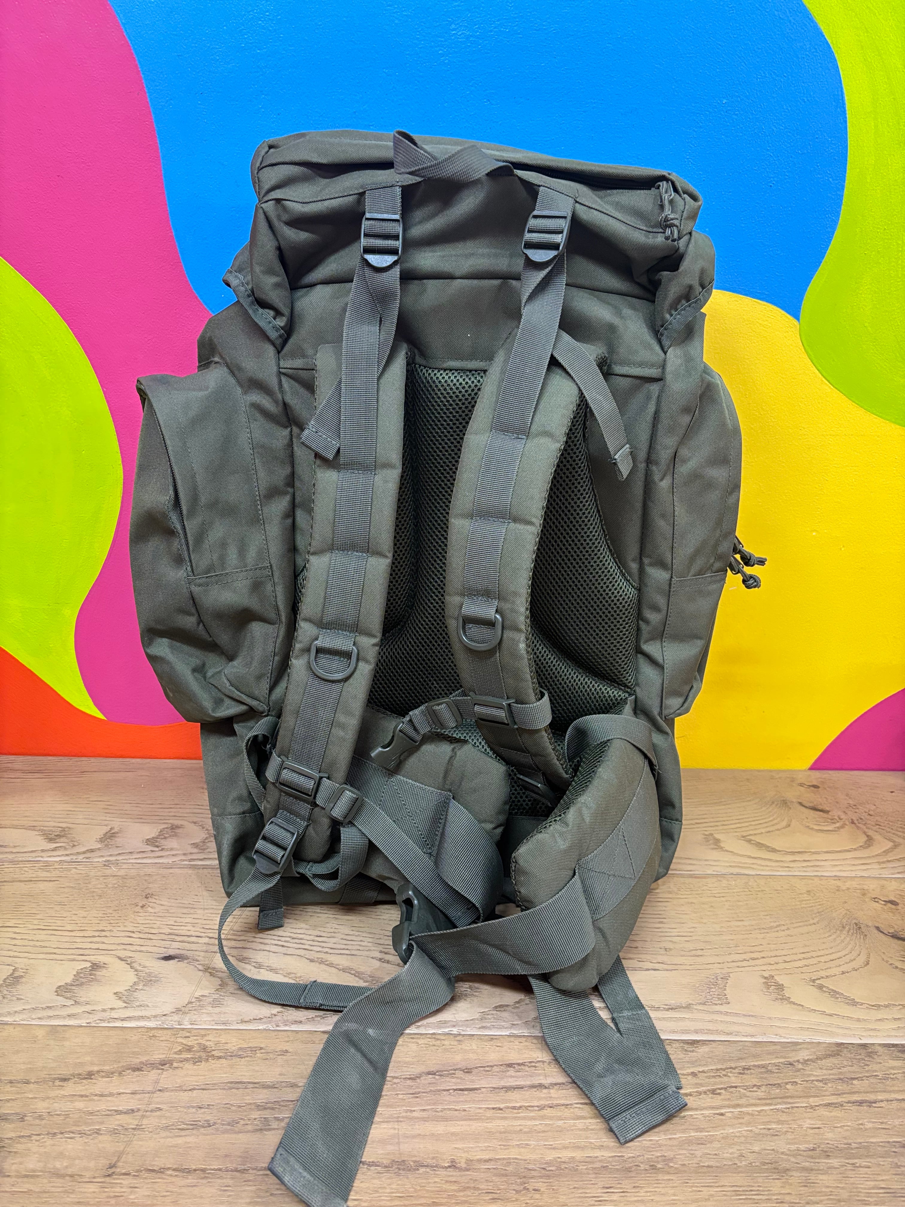 Olive Green Outdoor Backpack