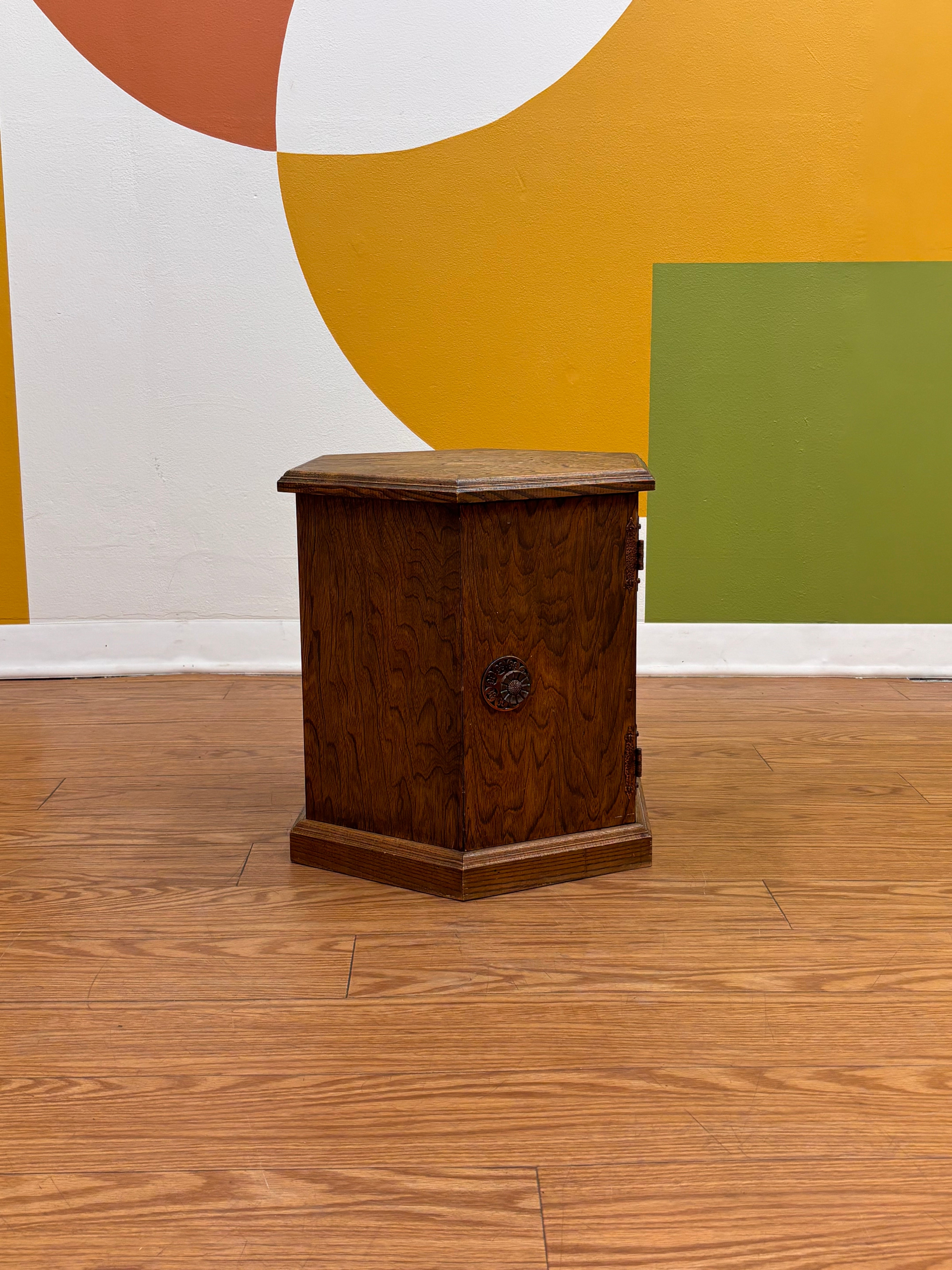 Hexagon End Table #1
