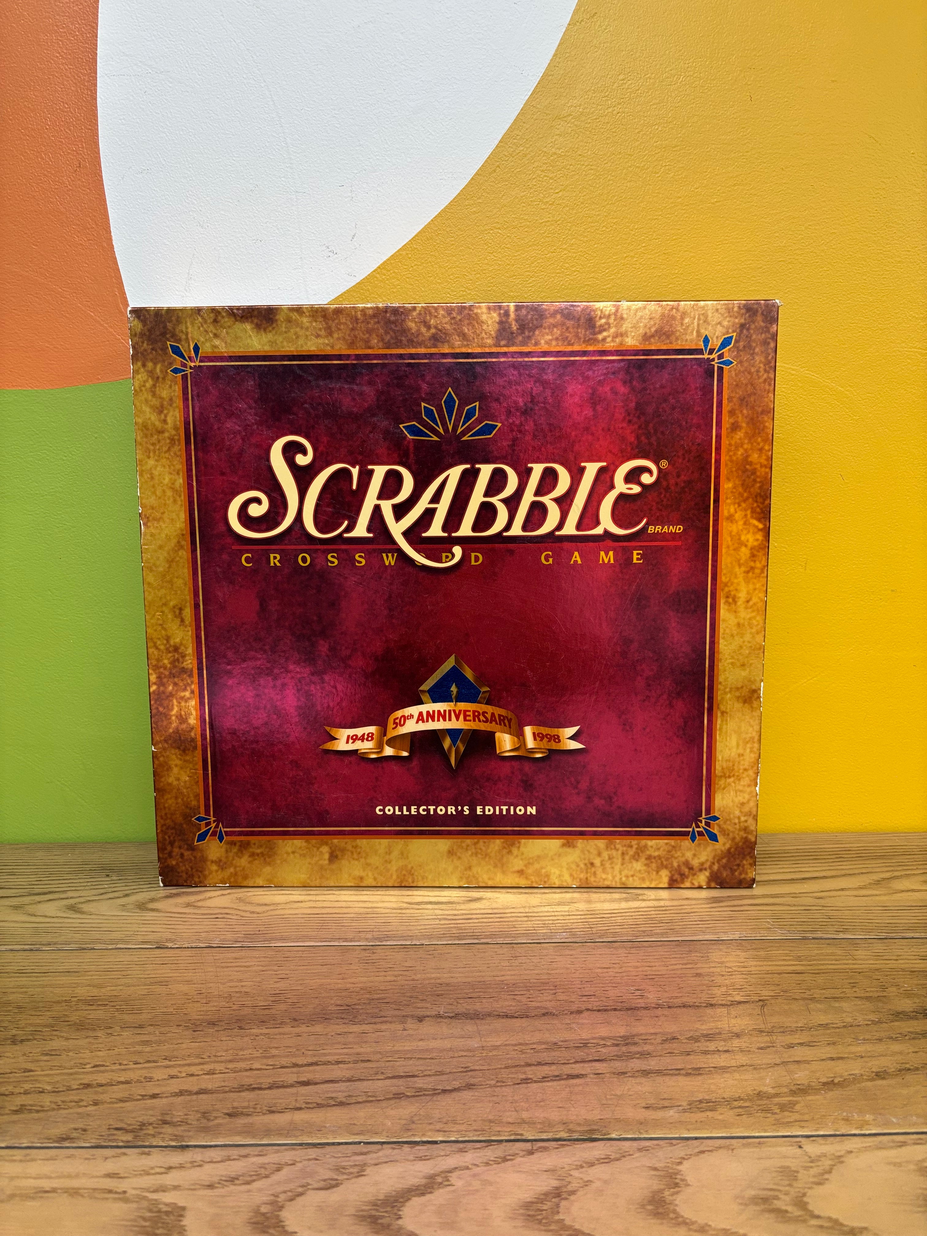 50th Anniversary Scrabble Board Game