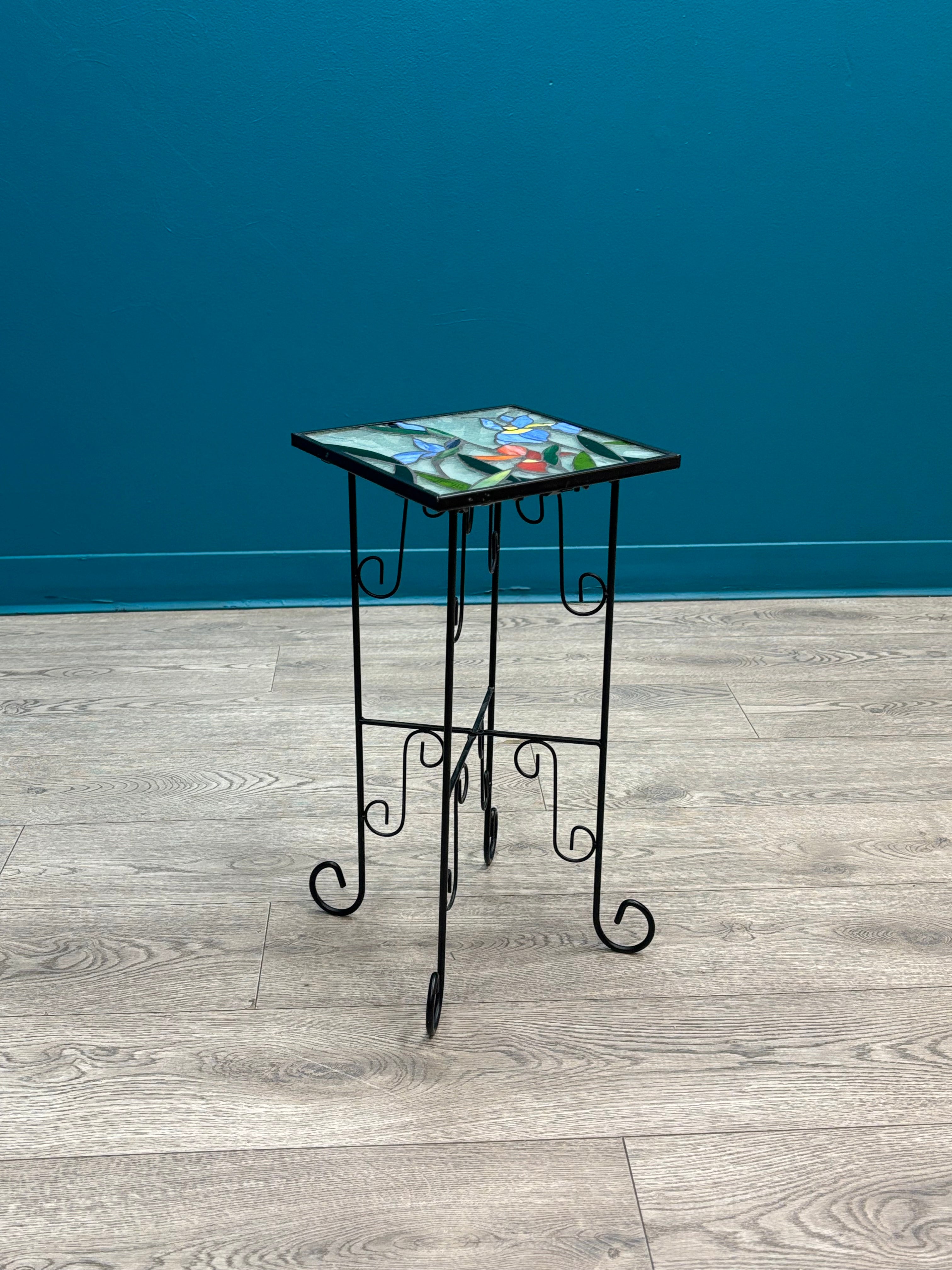 Mosaic Top Side Table
