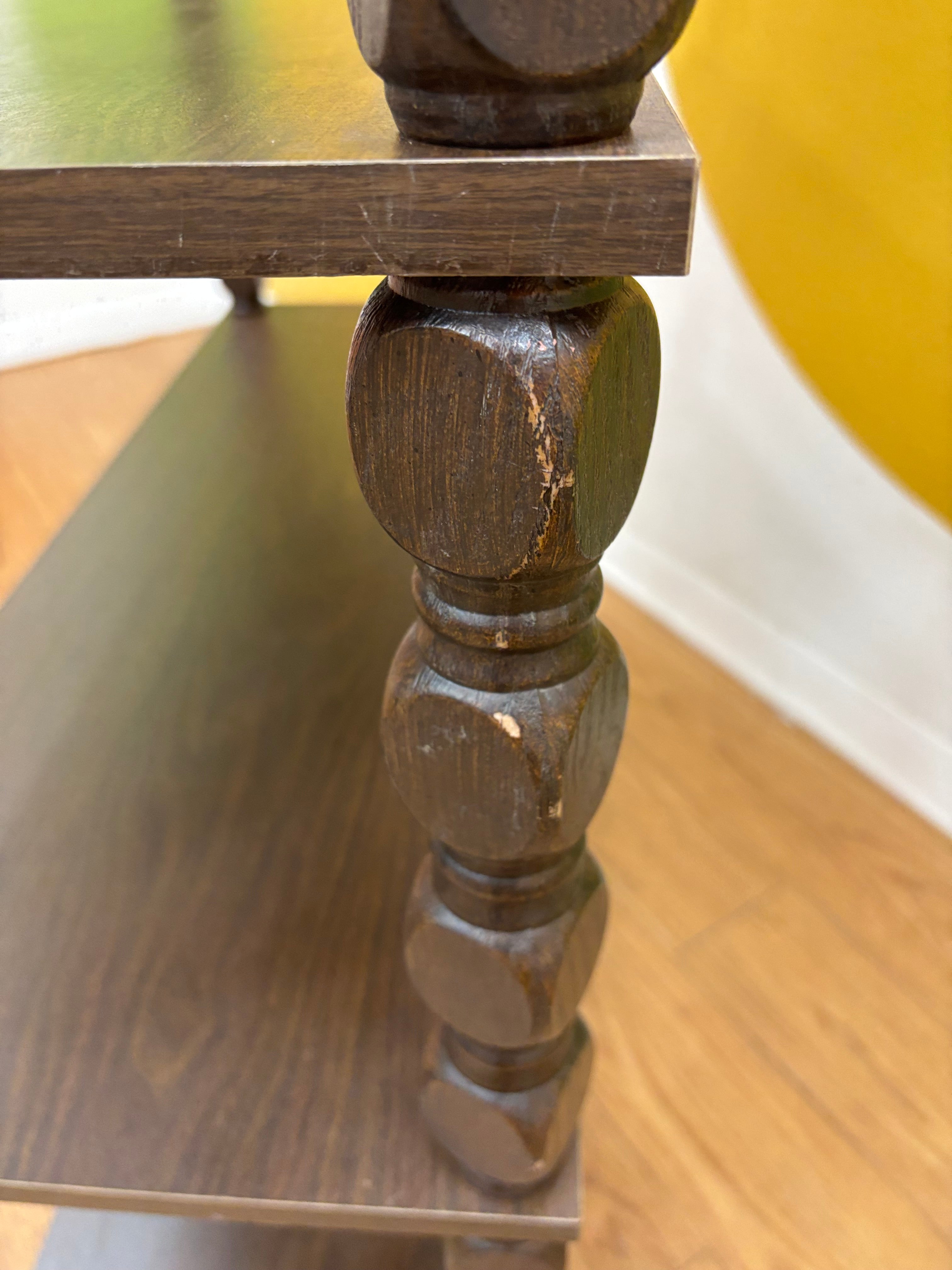 5 Tier Wood Shelf