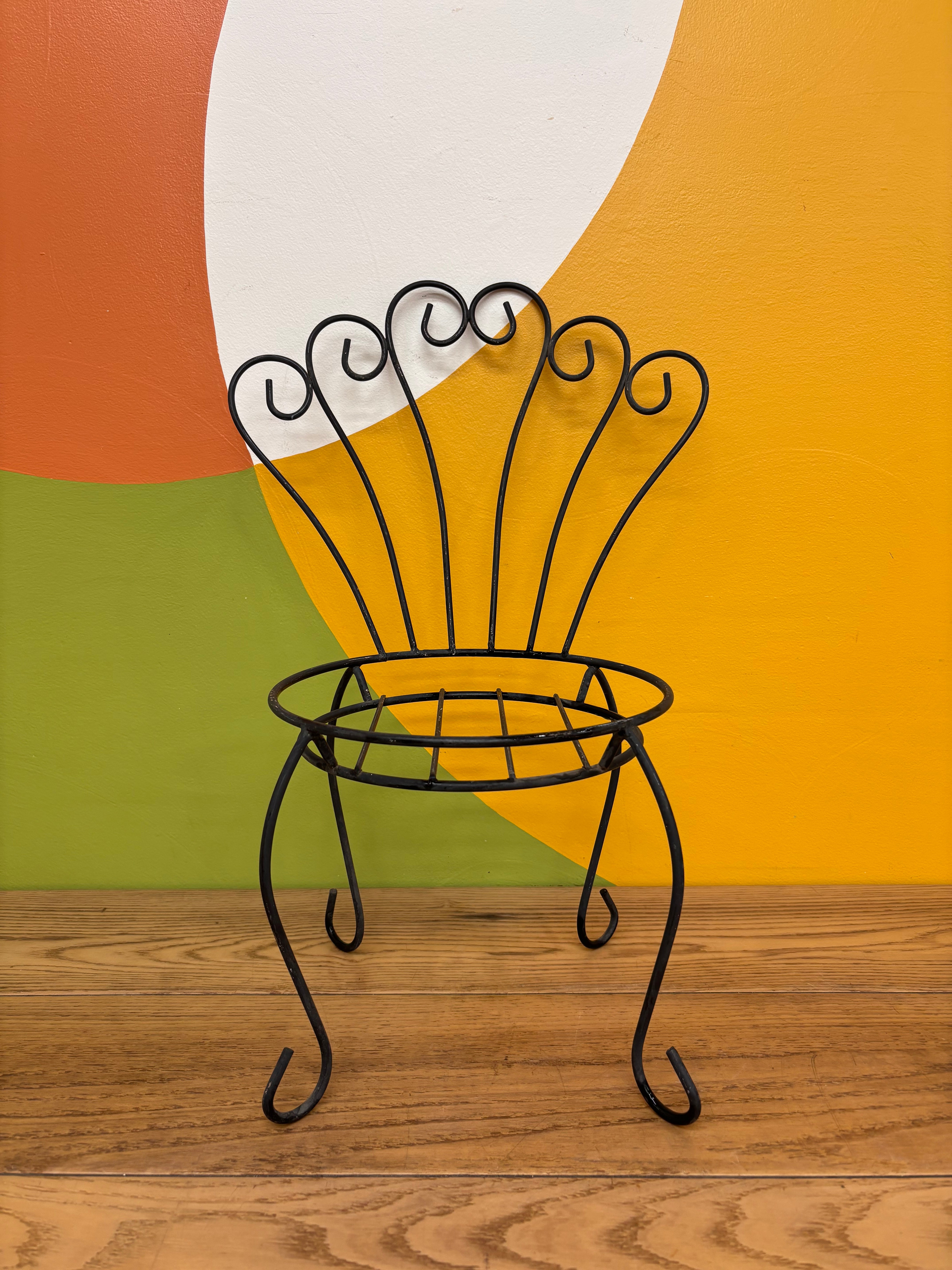 Wrought Iron Plant Stand