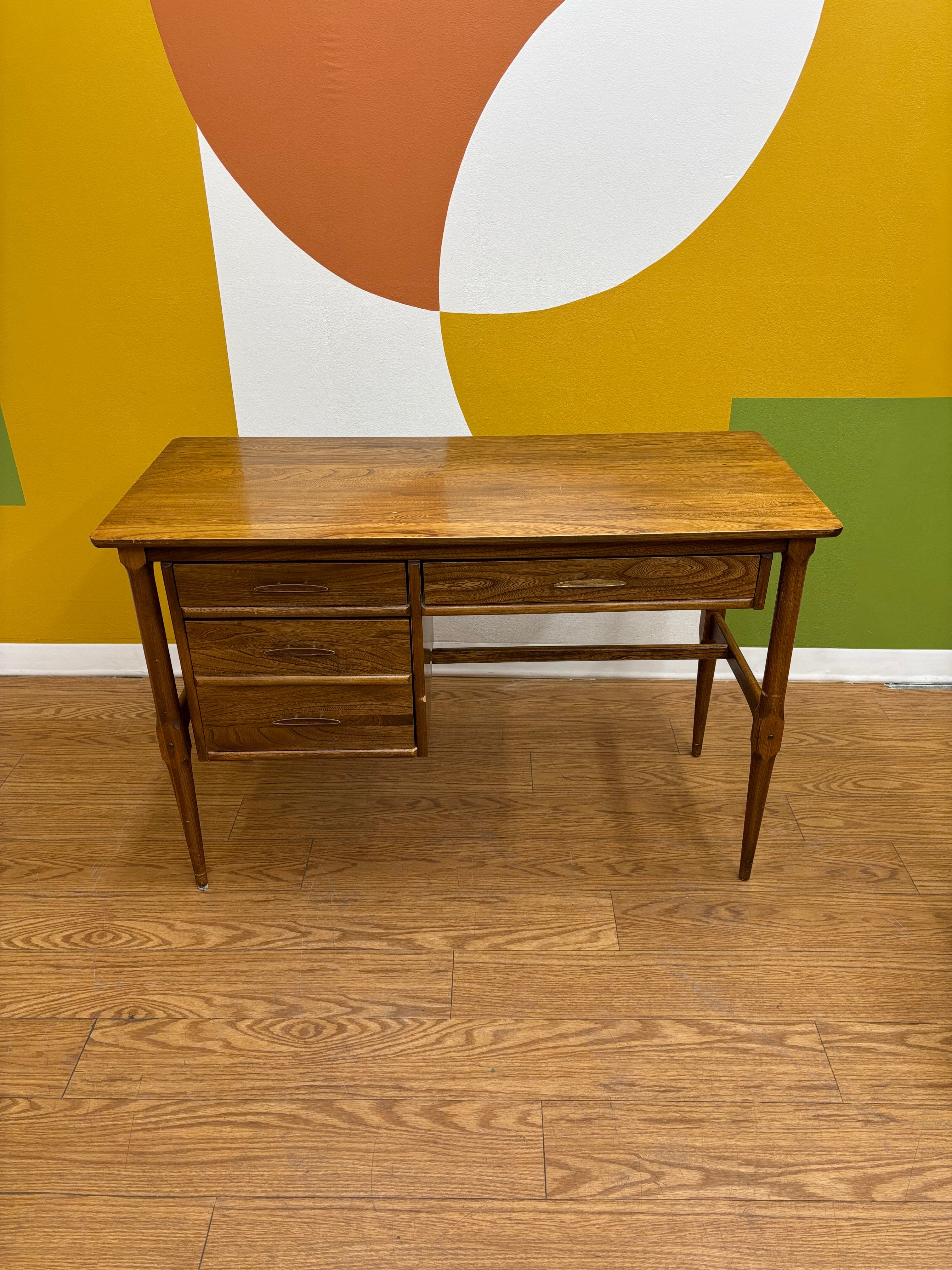 Wood Writing Desk with Matching Chair