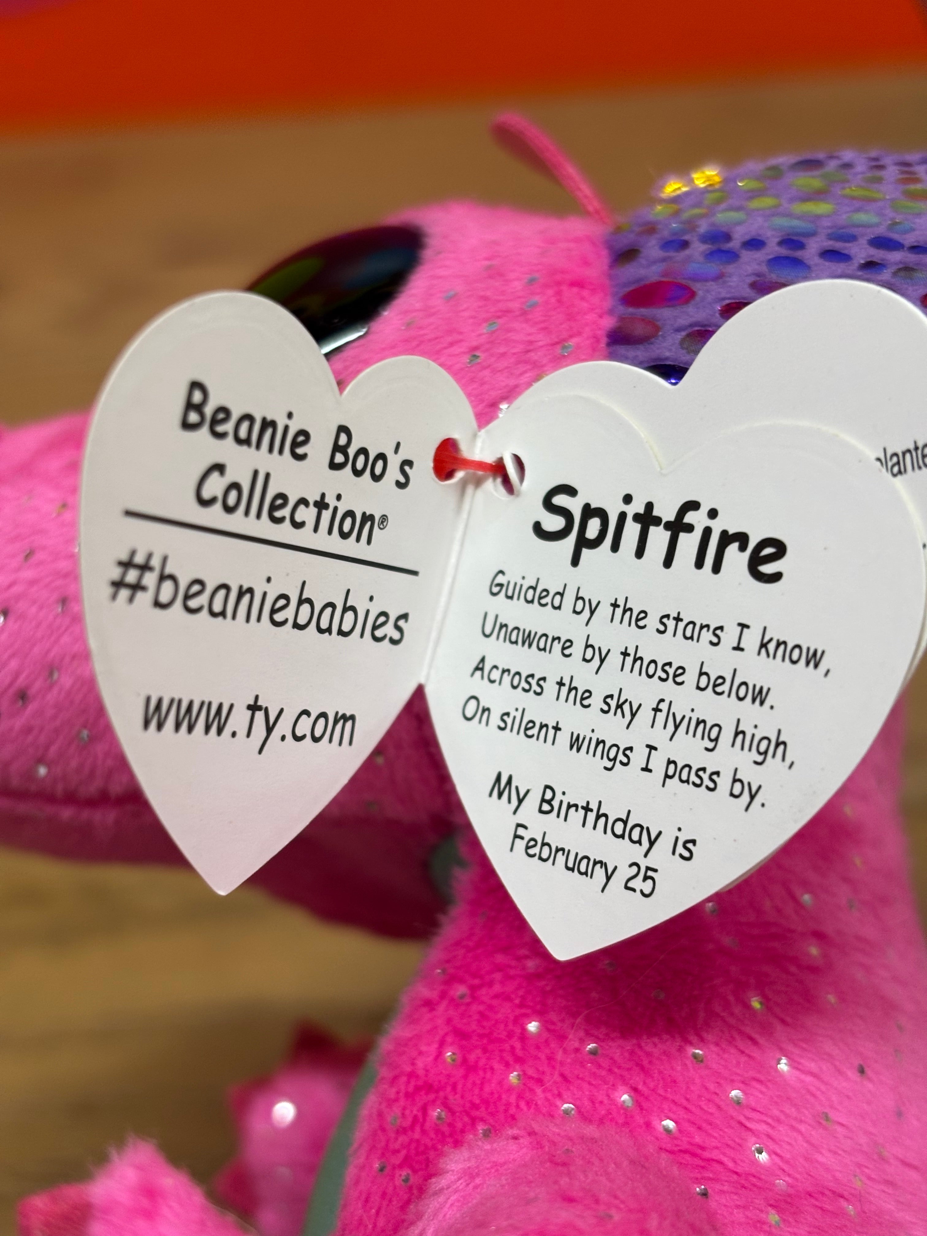 Ty Beanie Babies "Spitfire" Plush