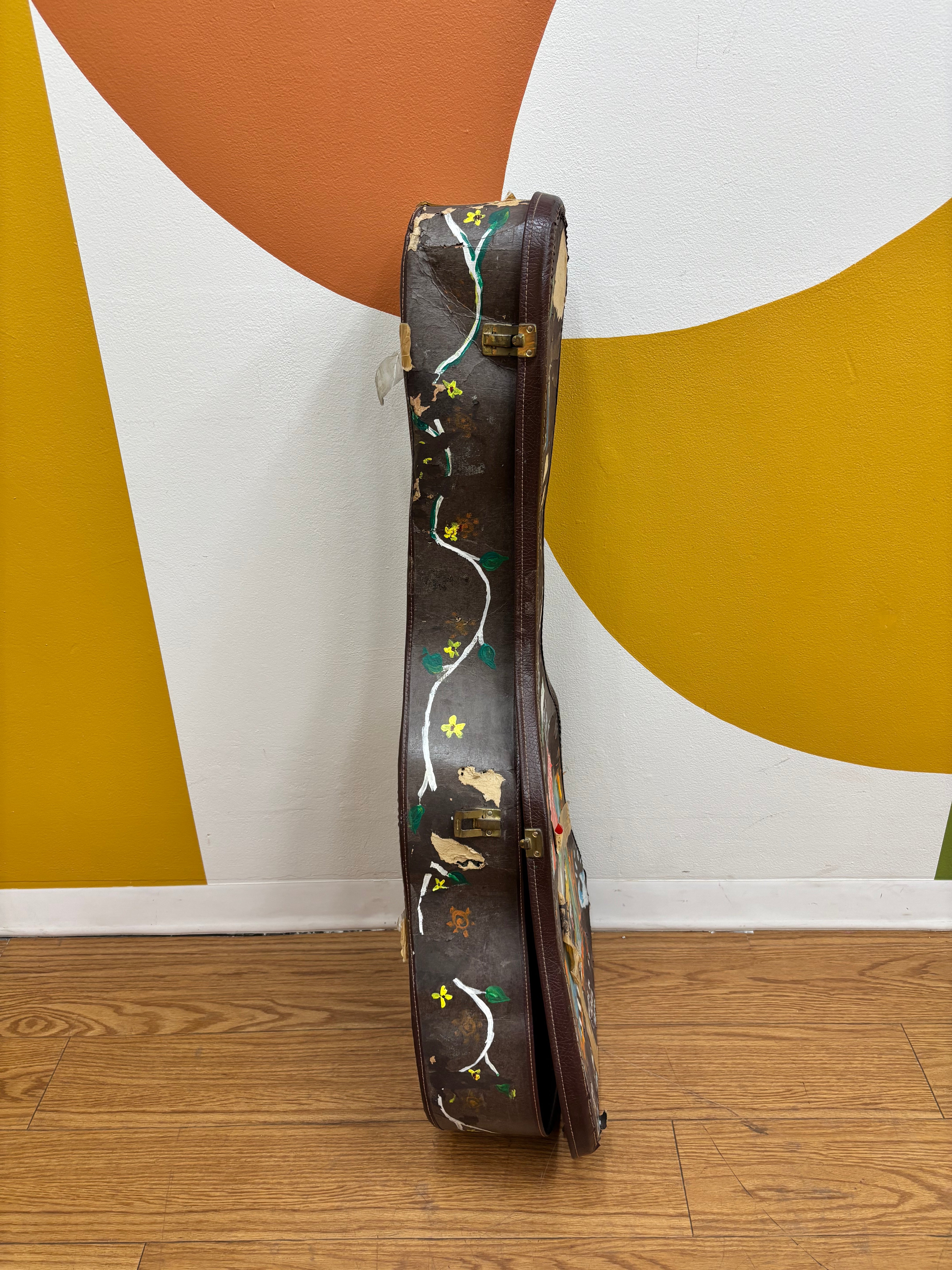 Hand-Painted Anjo Acoustic Guitar