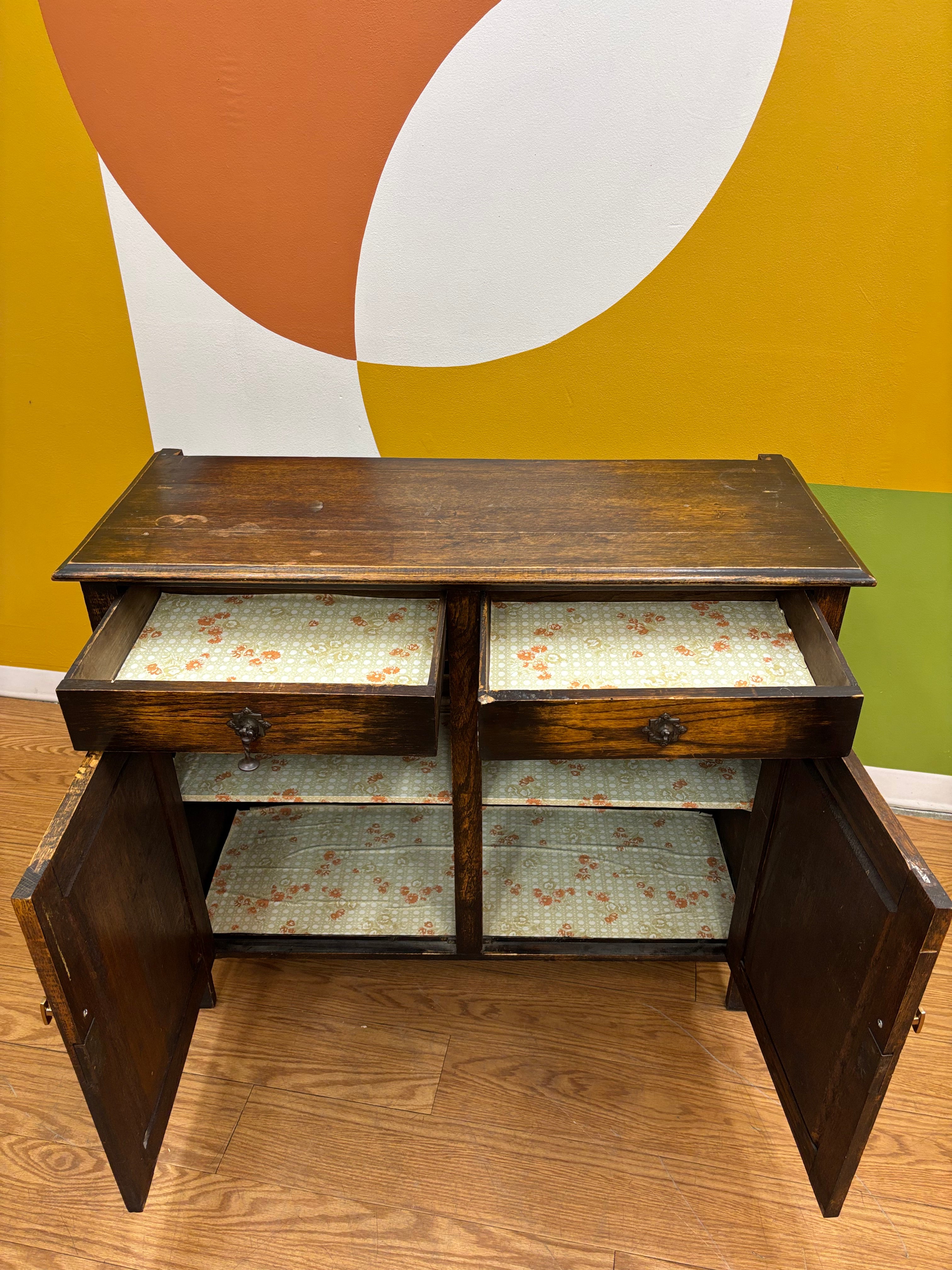 Wood Cabinet