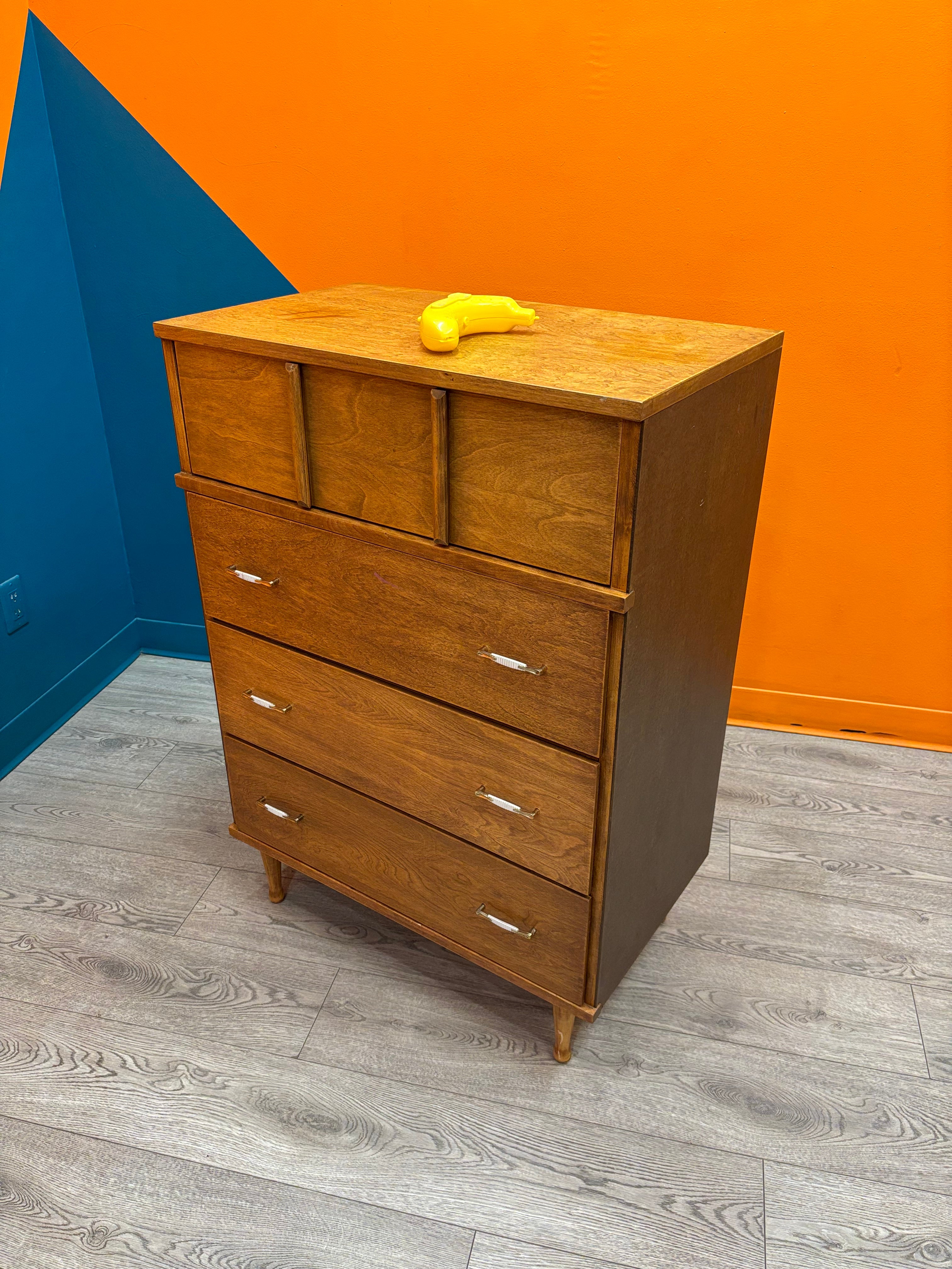Wood 4 Drawer Dresser (J.W Kilgour & Bro.)