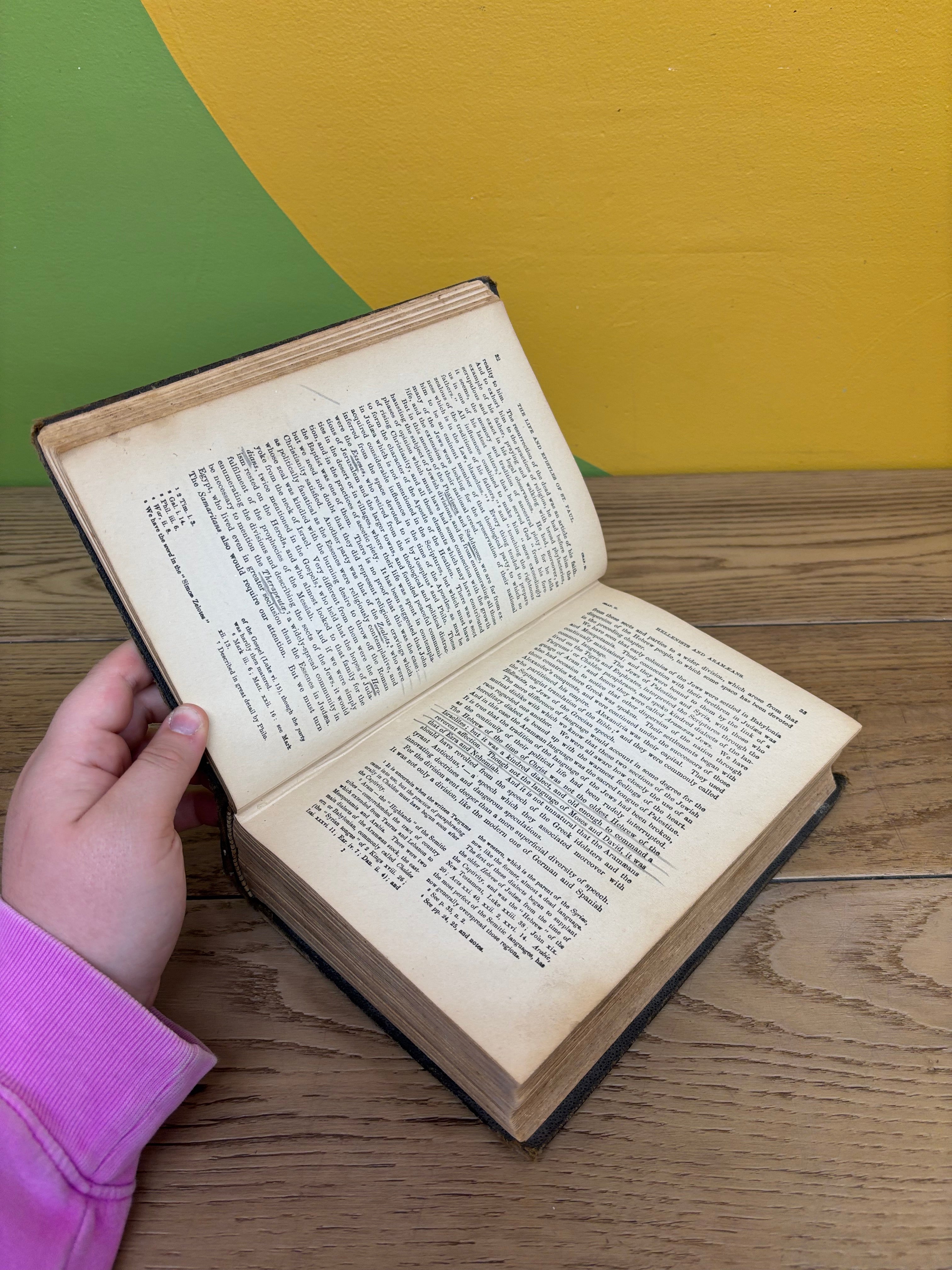 The Life and Epistles of Saint Paul Hardcover