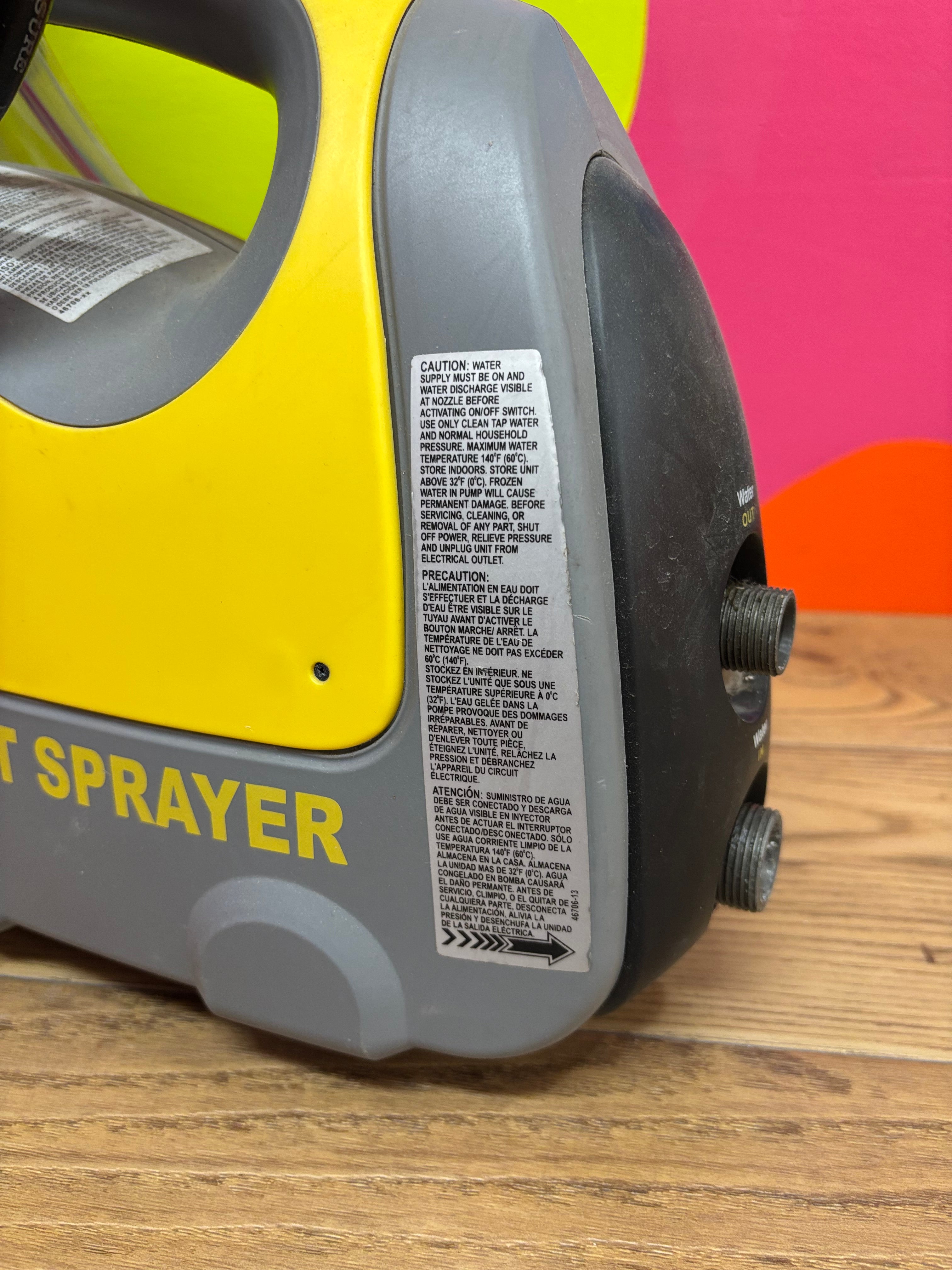 McCulloch High Pressure Jet Sprayer