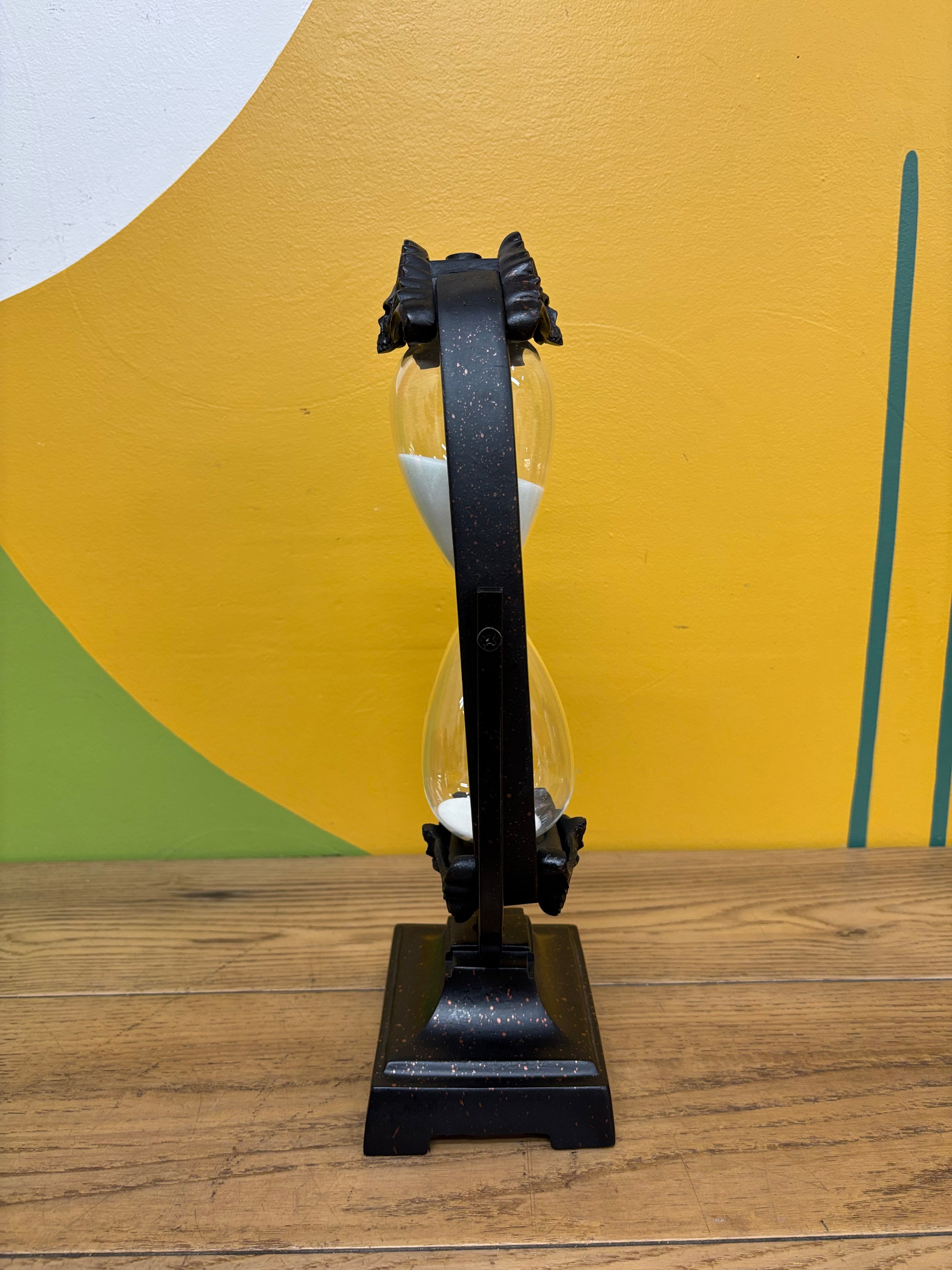 Rotating Hourglass Decor