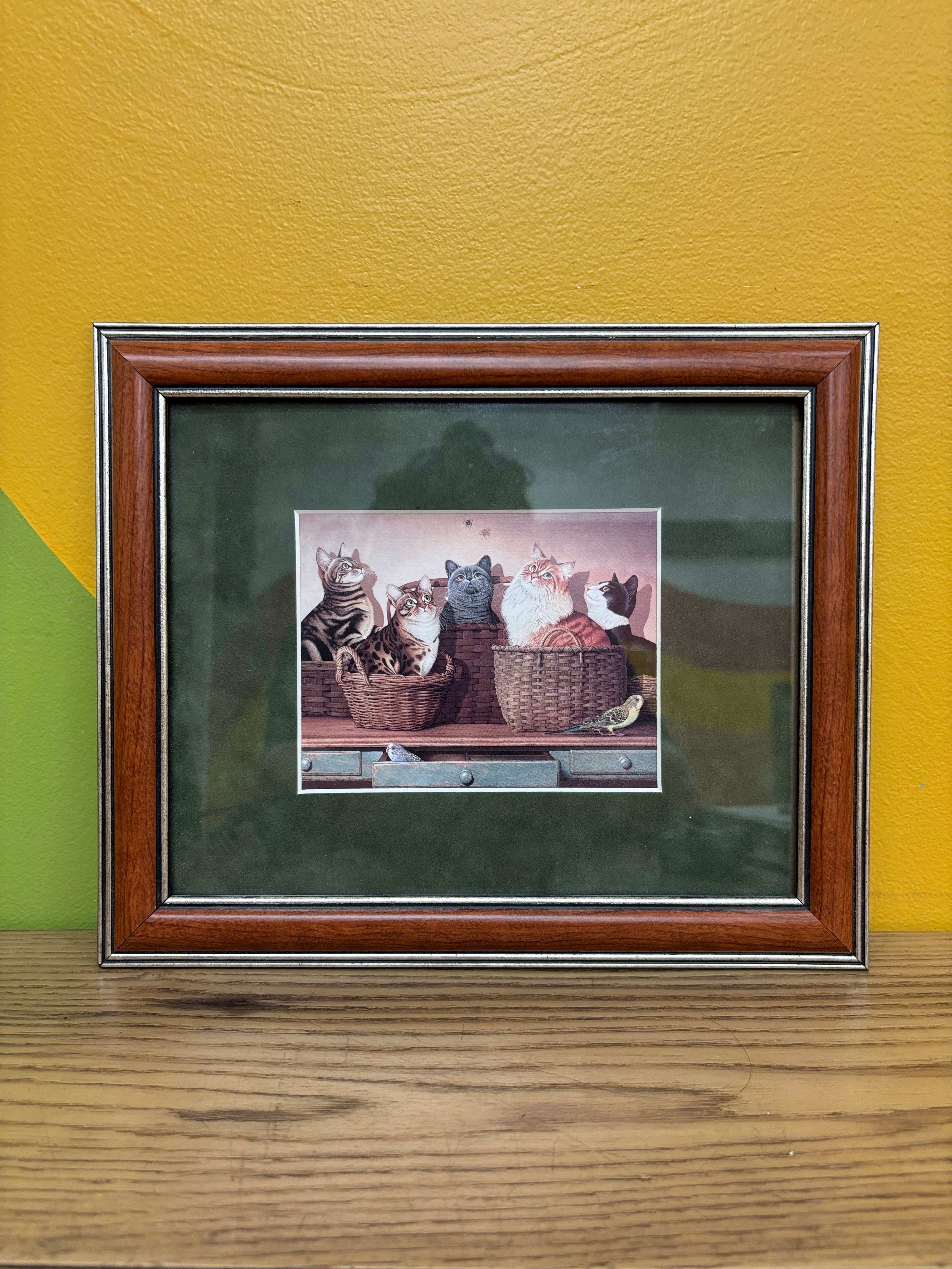 Basket Cases Framed Print
