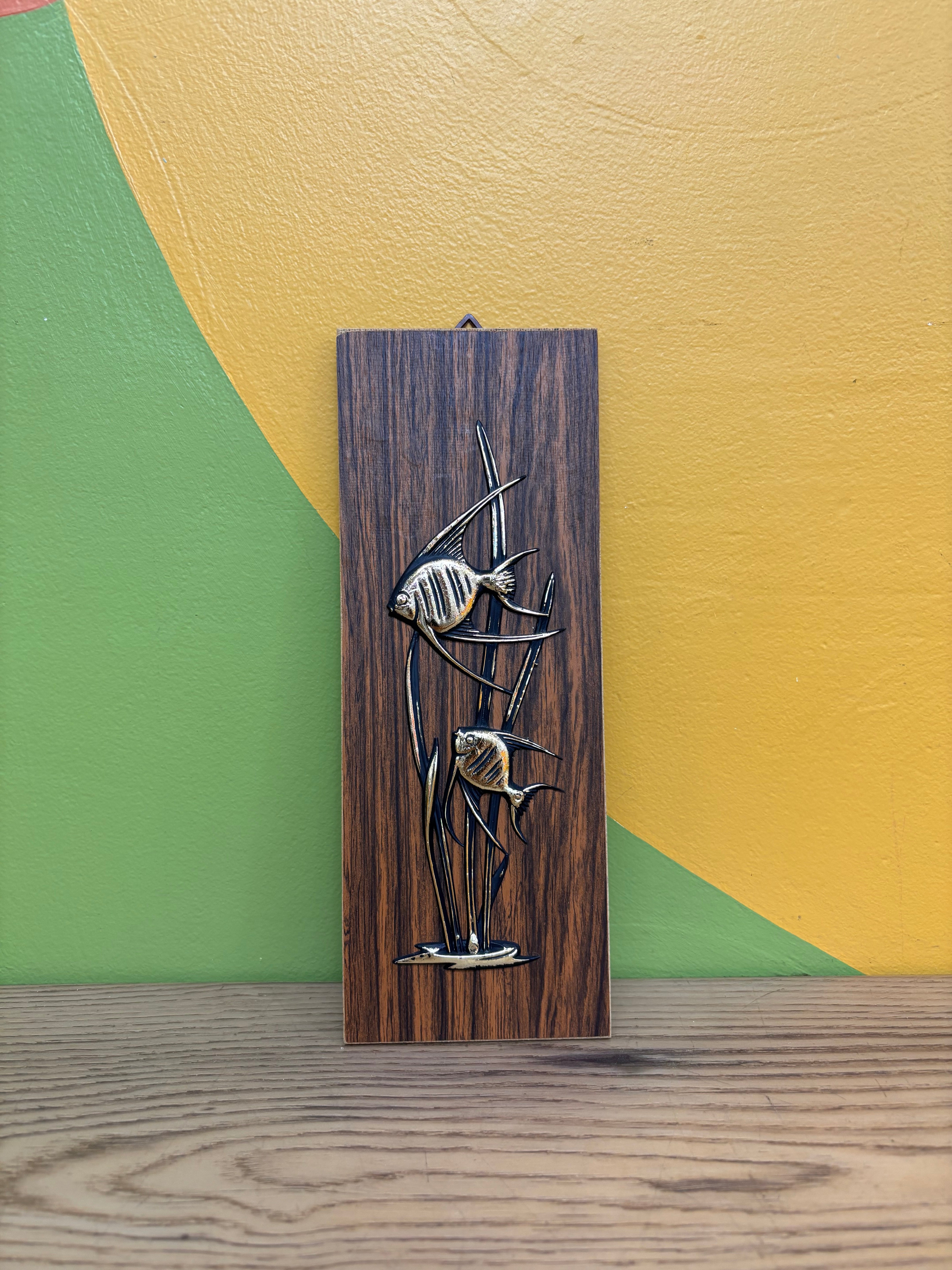Wood Fish Wall Hanging