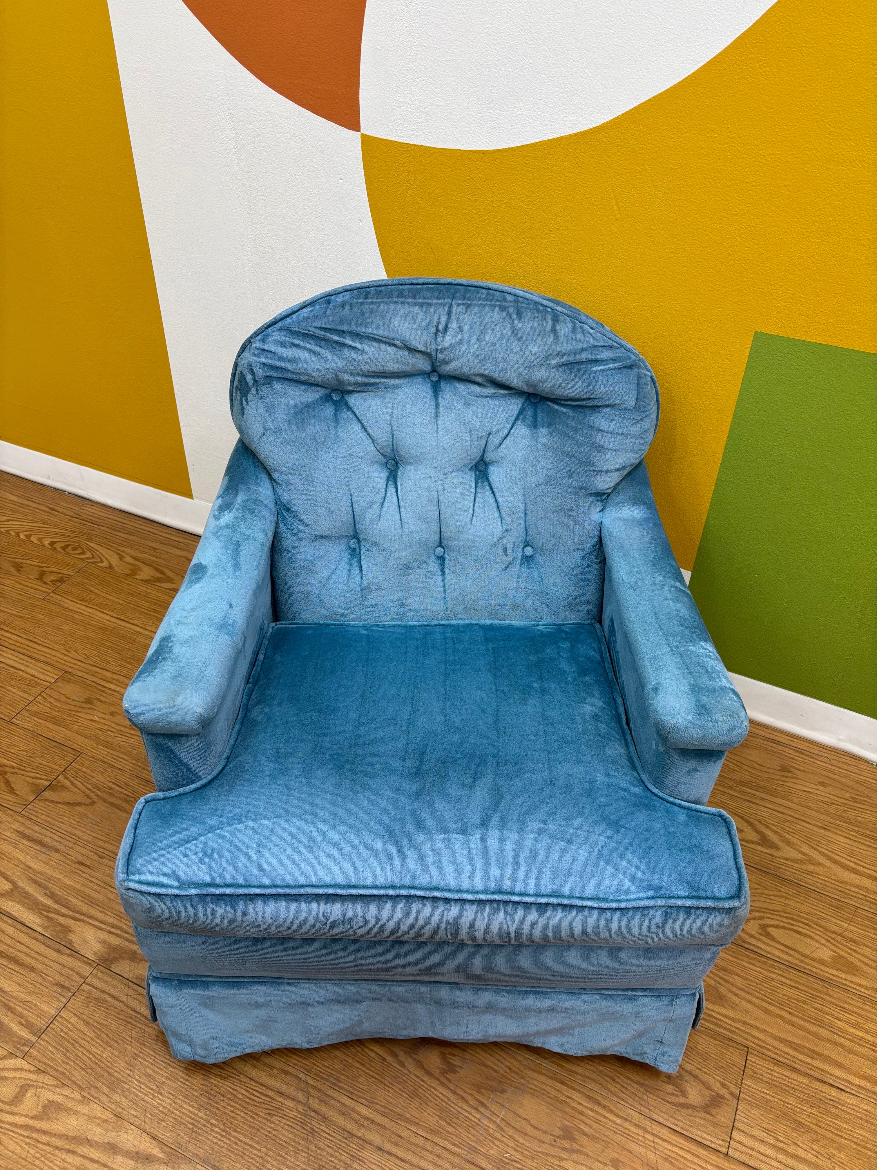 Blue Accent Chair (2 available)