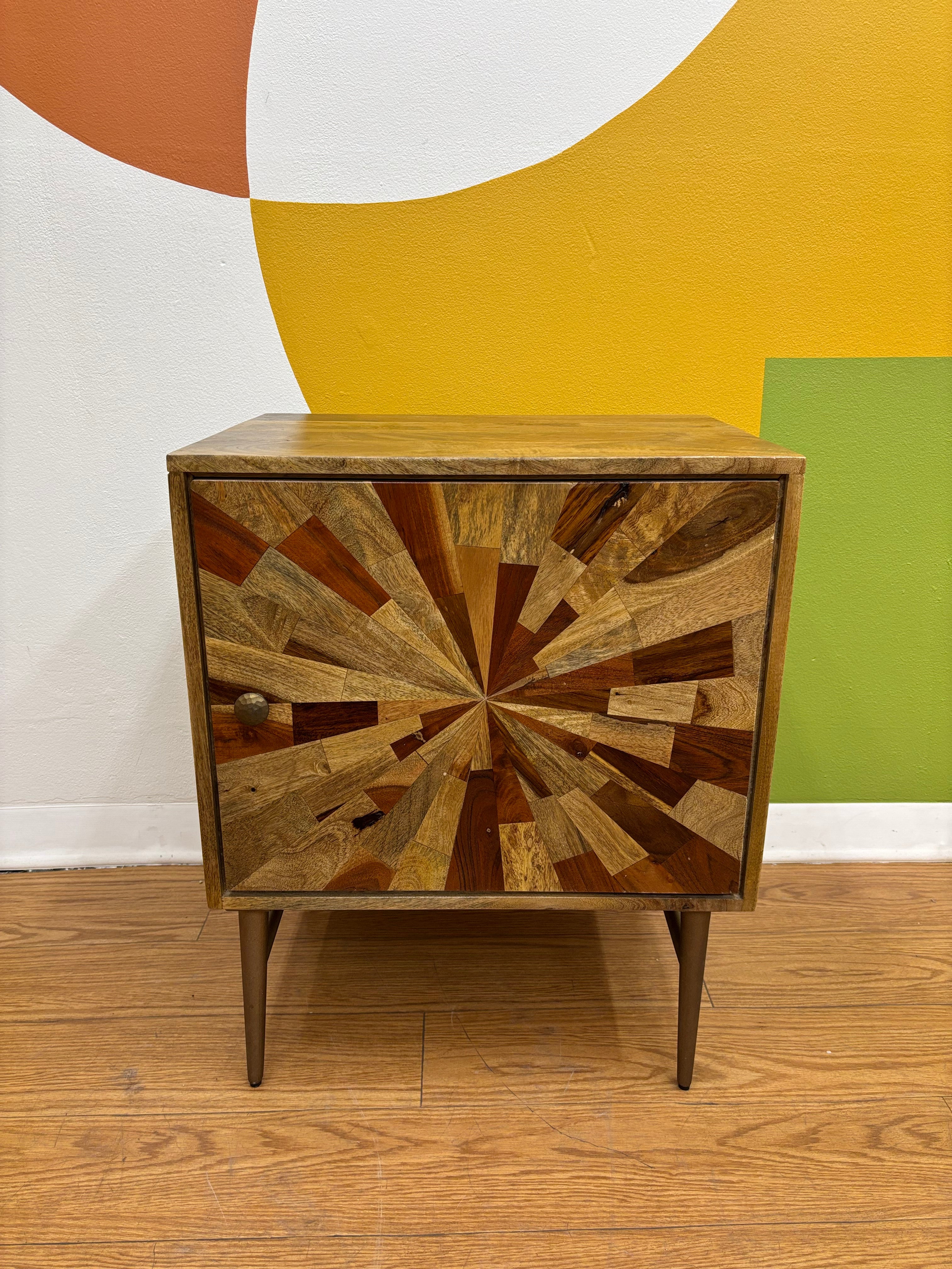 Wood Accent Cabinet