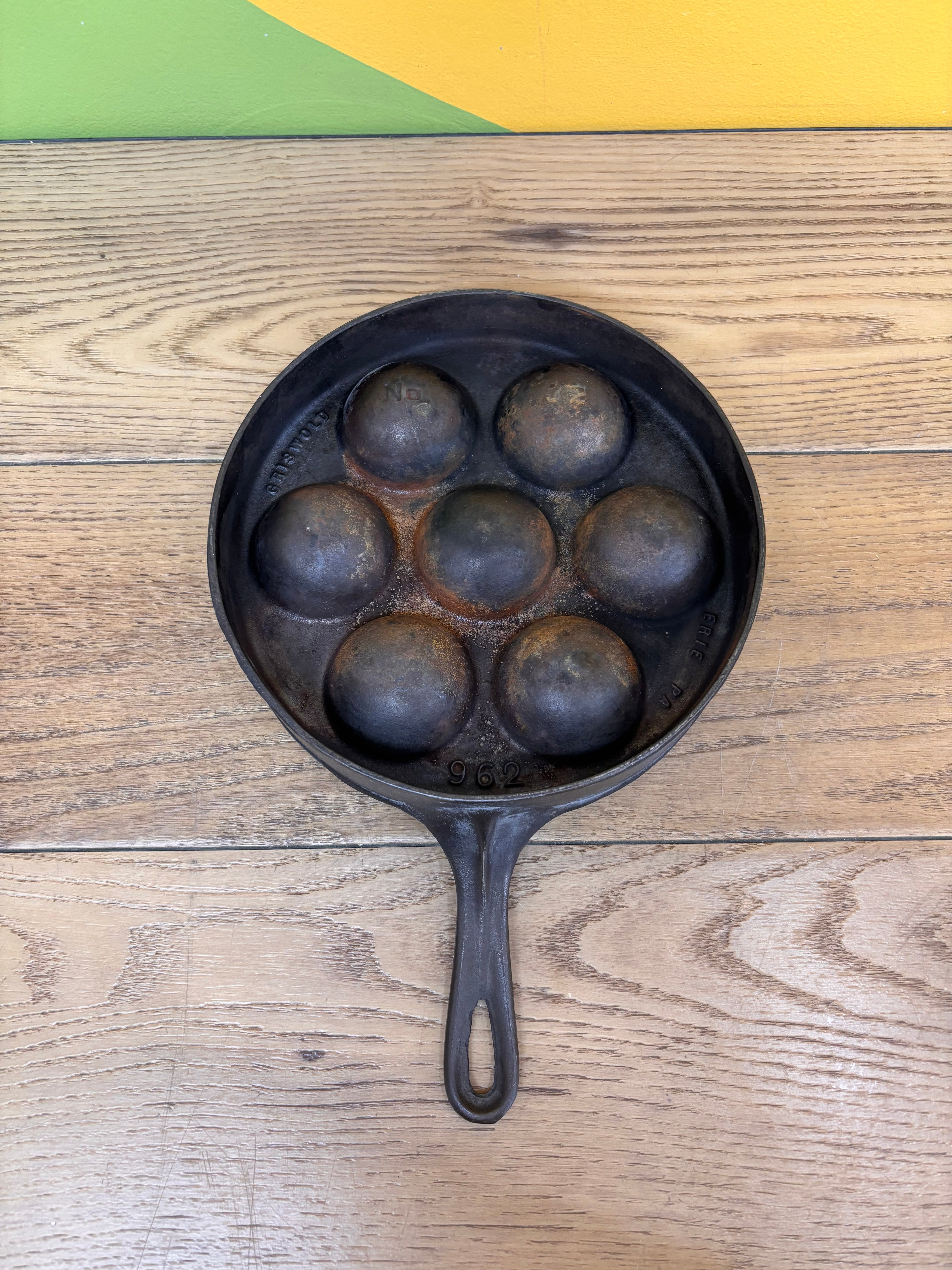 Cast Iron Pancake Puffs Pan