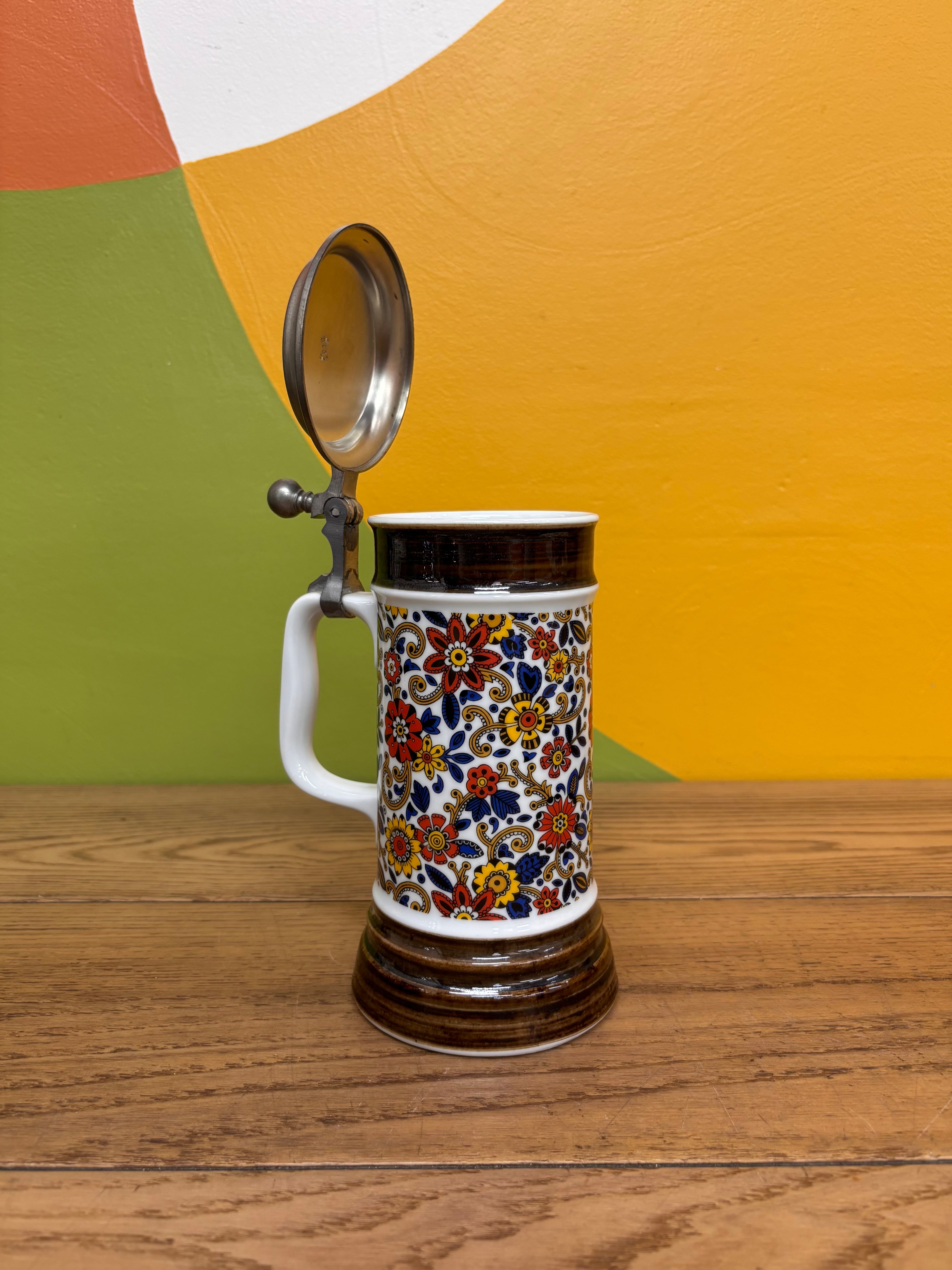 Floral Stein