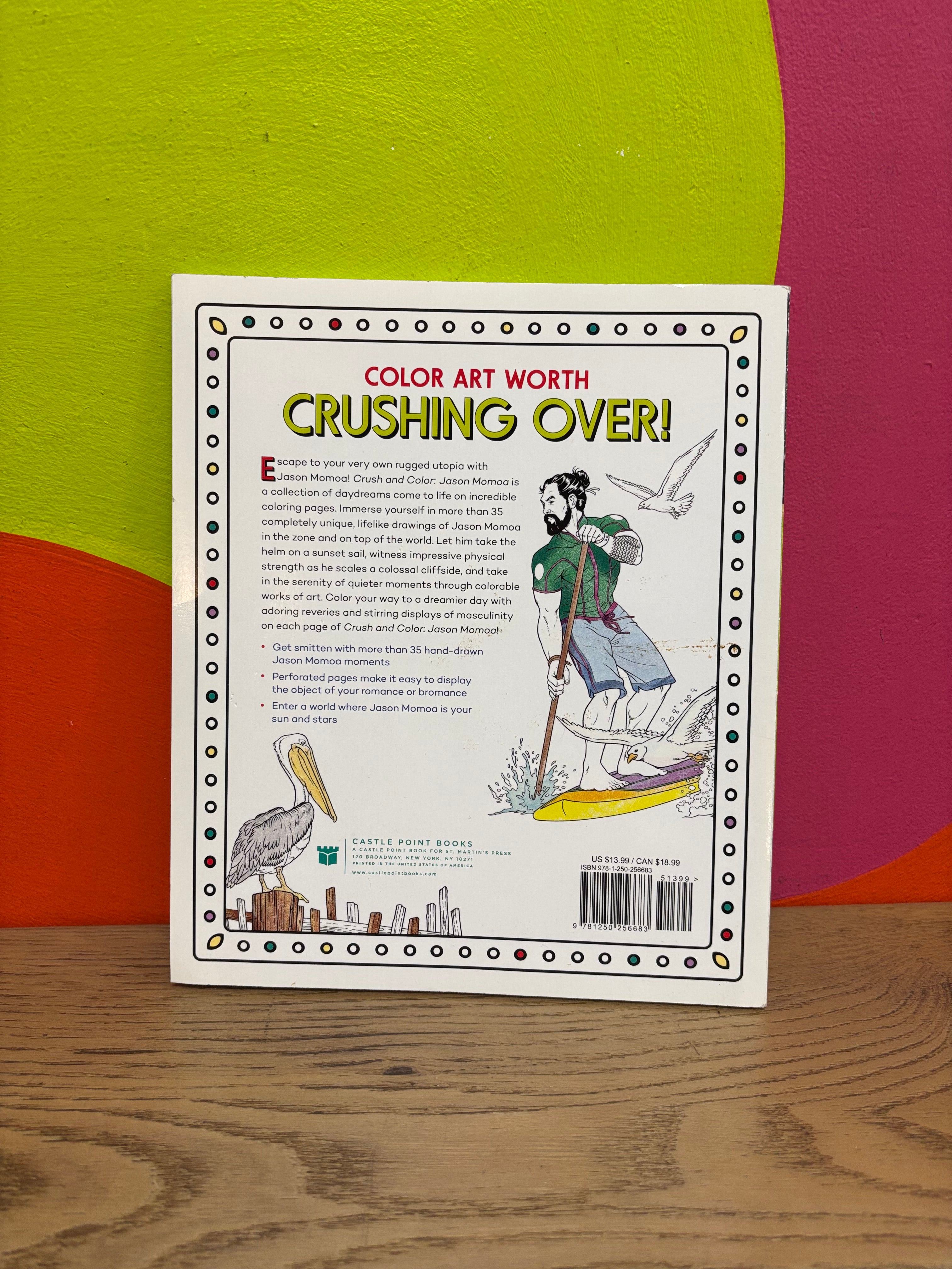 Jason Momoa: A Coloring Book of Fantasies with An Epic Dreamboat