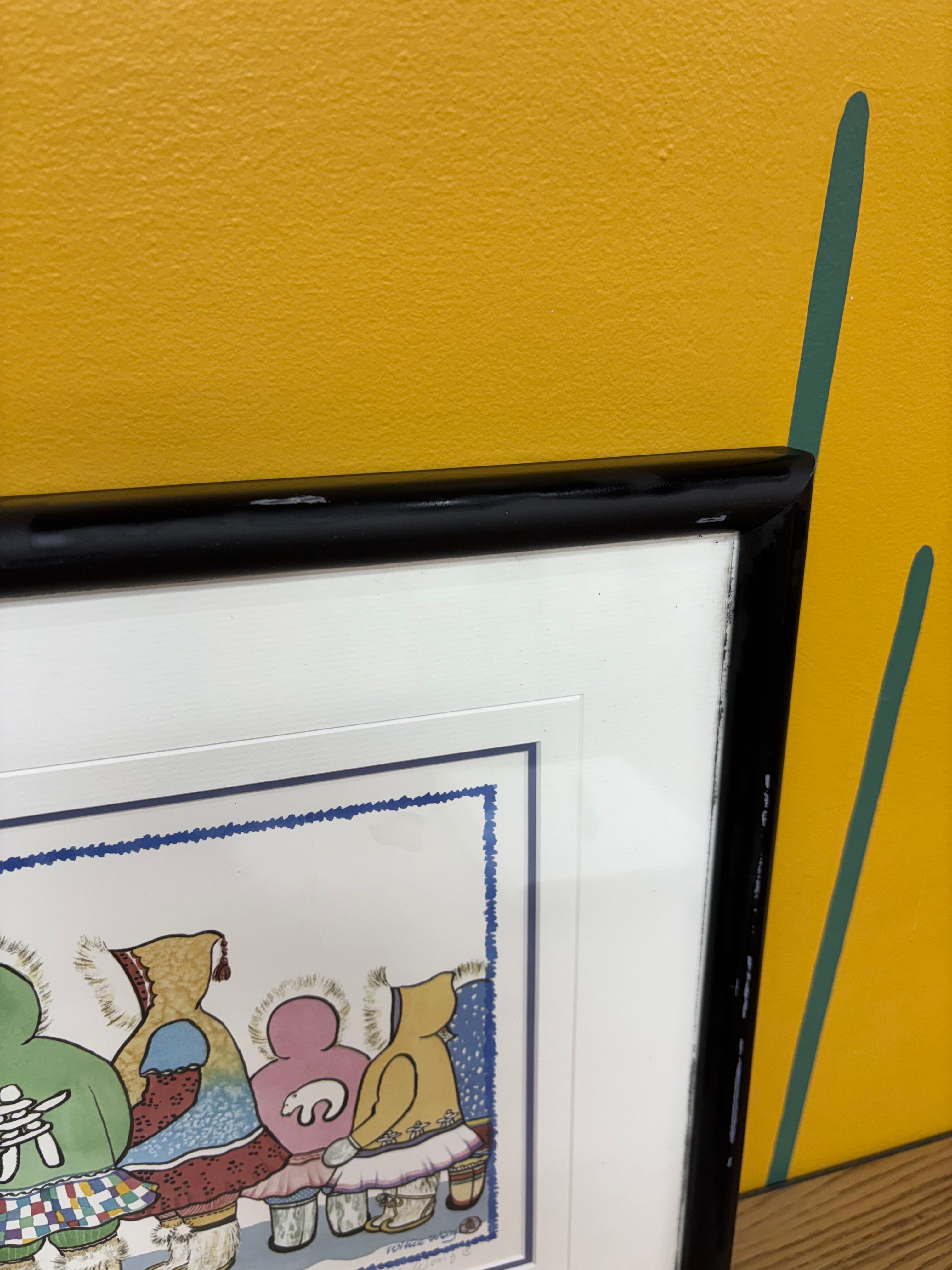 Labour of Love Framed Print by Willie Wong
