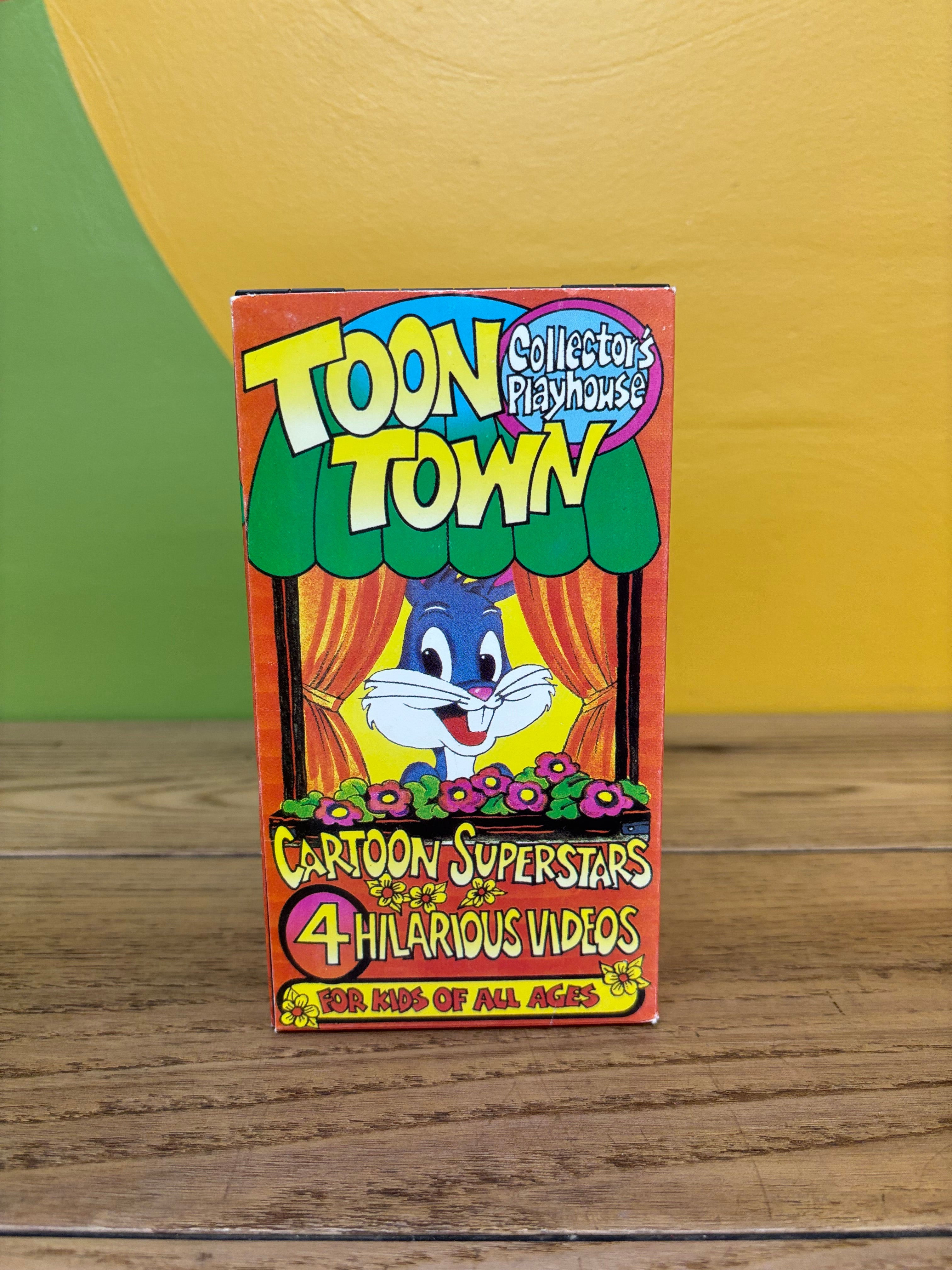 Toon Town Collector's Playhouse Looney Tunes 4 VHS Box Set