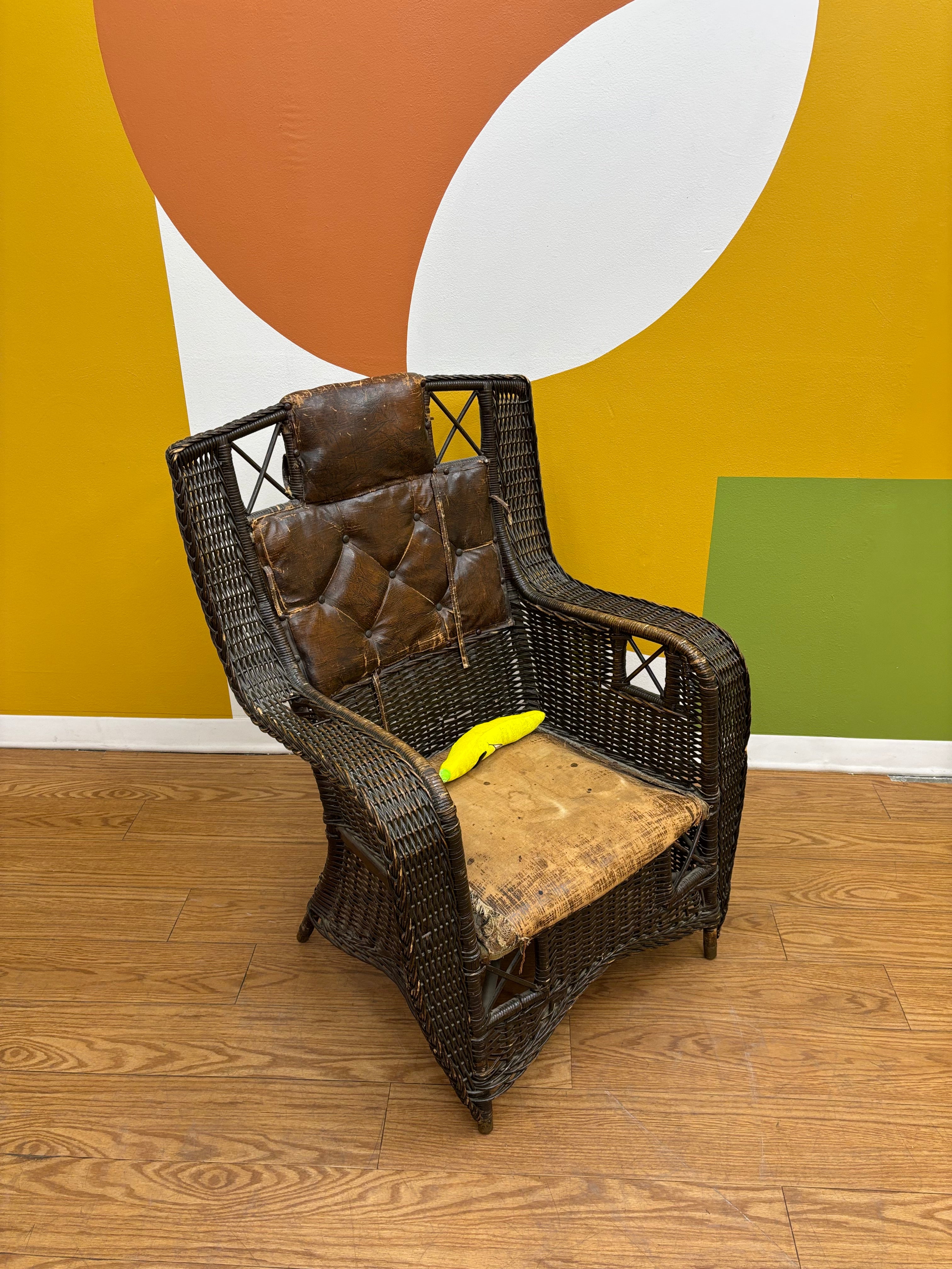 Dark Brown Armchair