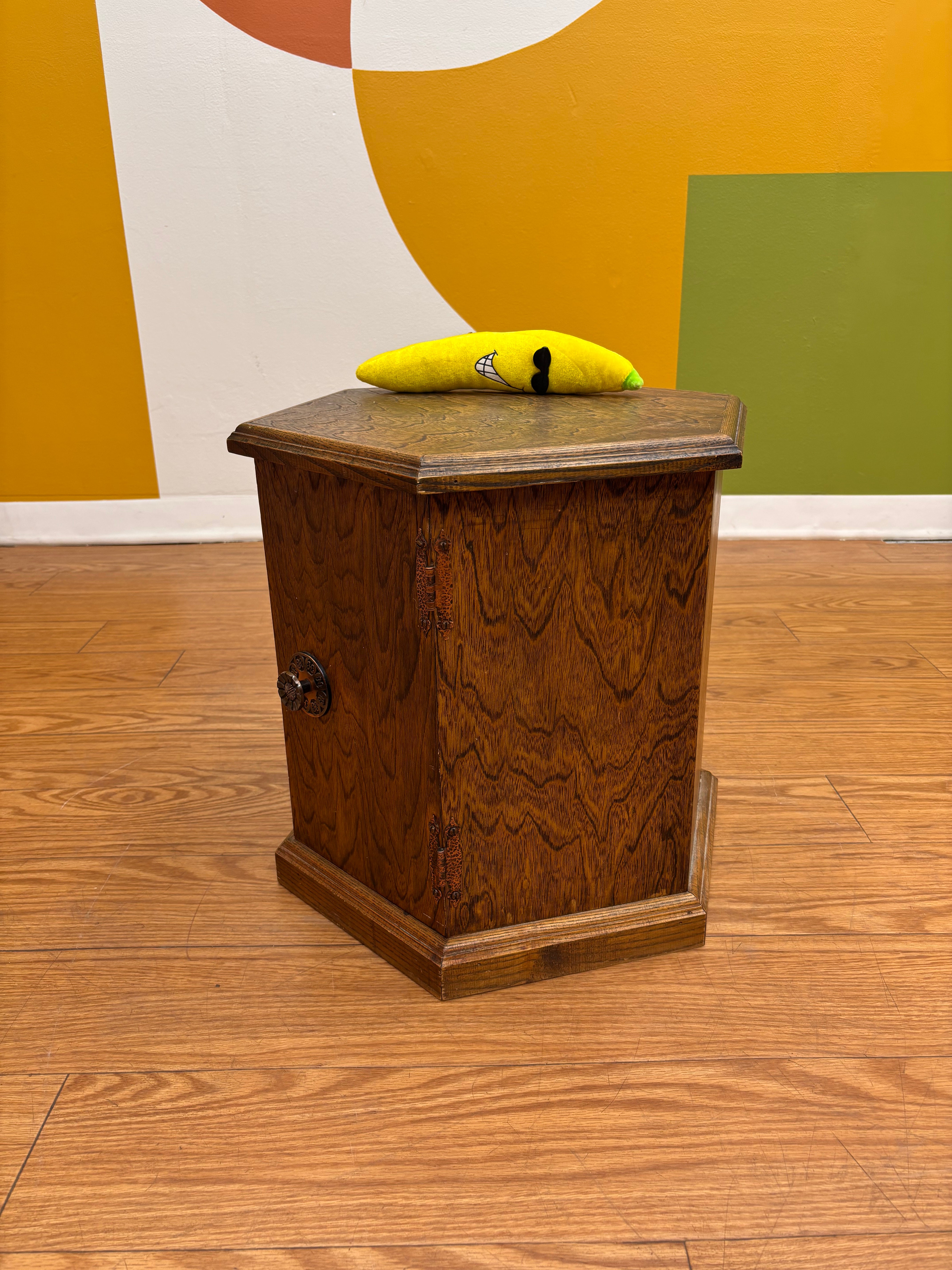 Hexagon End Table #1