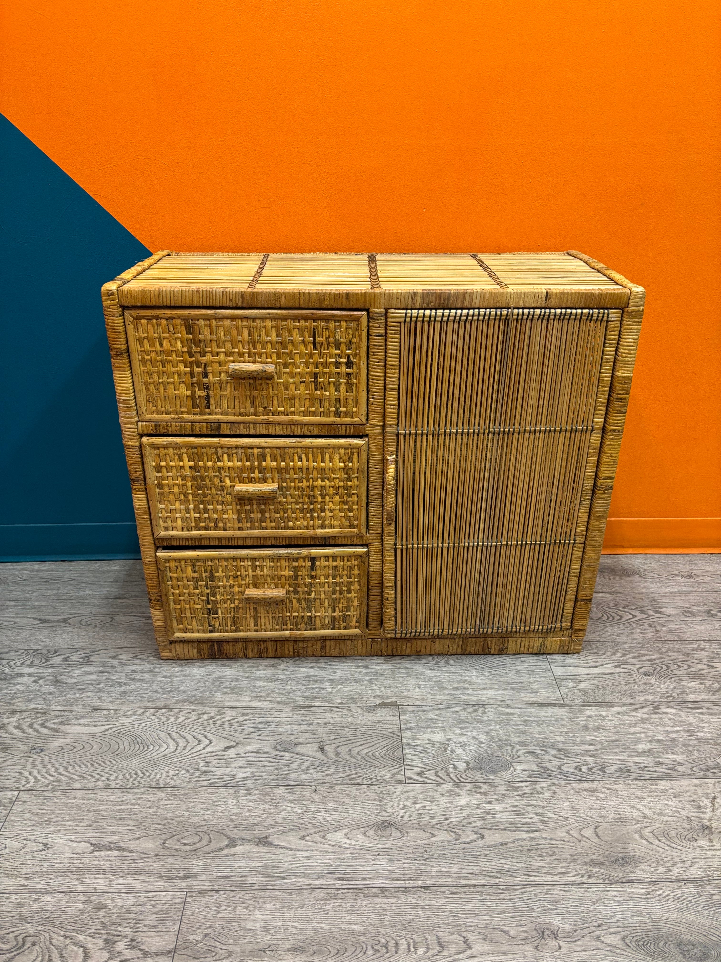 Wicker Dresser