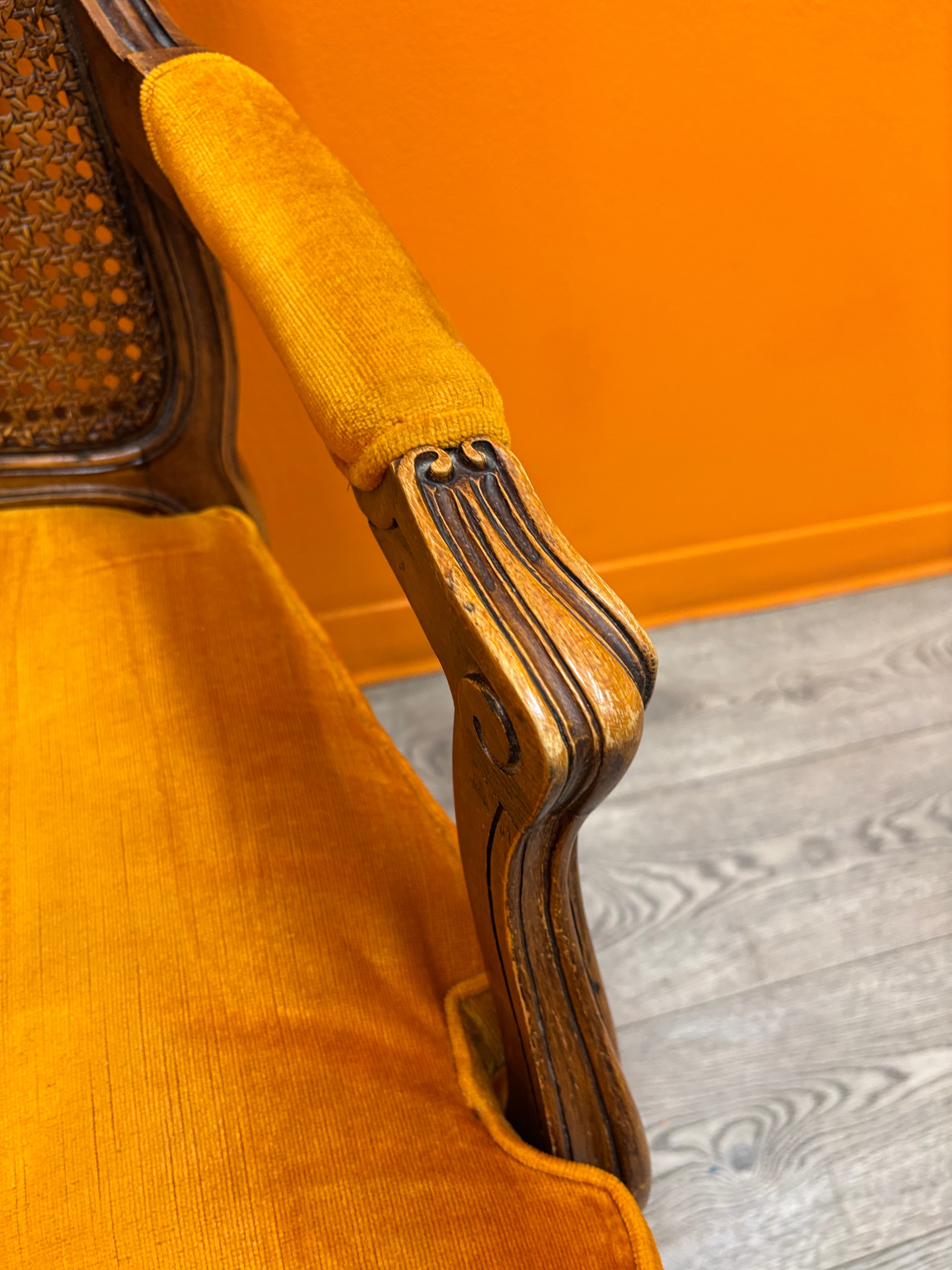 Orange Armchair