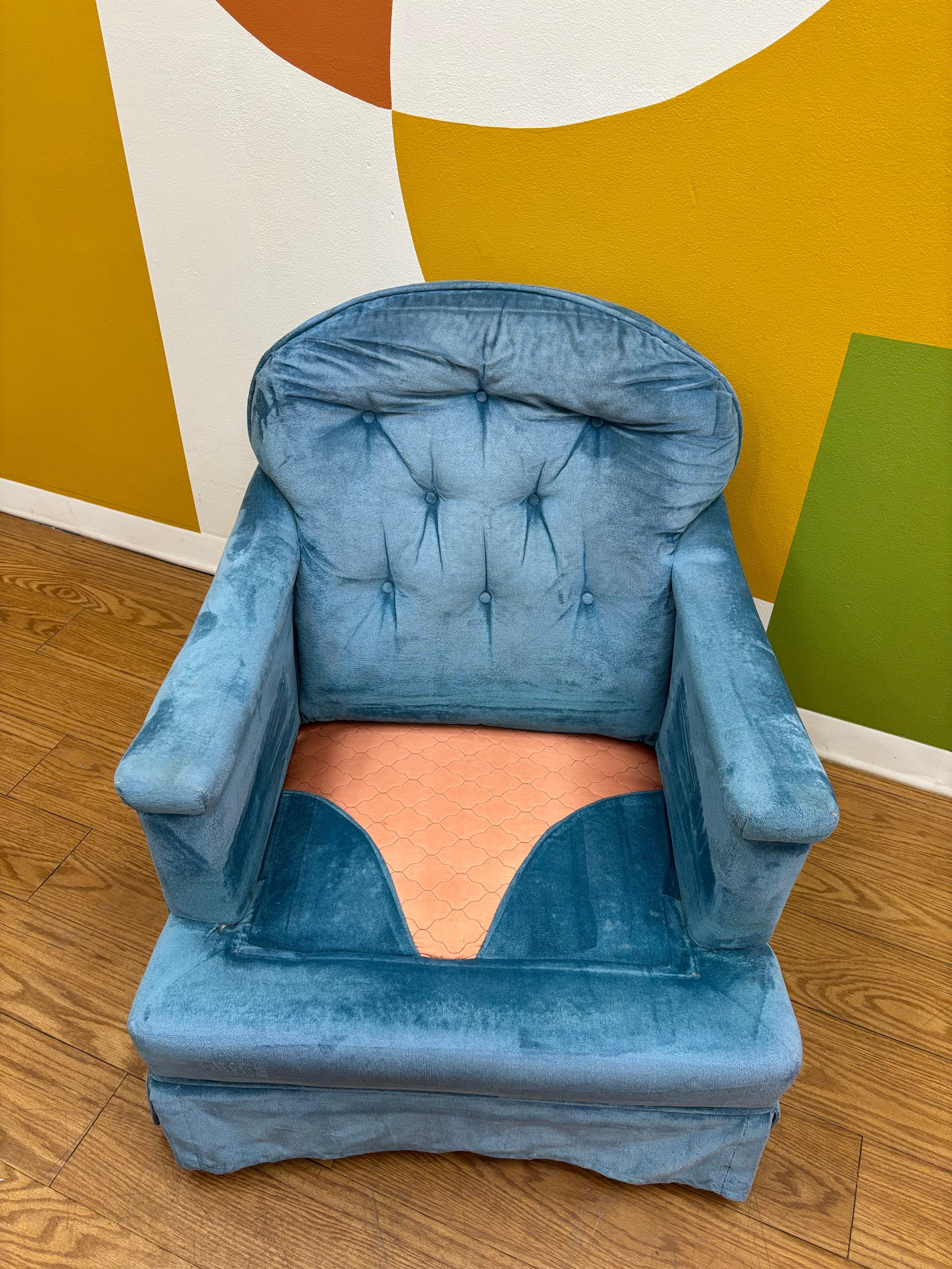 Blue Accent Chair (2 available)
