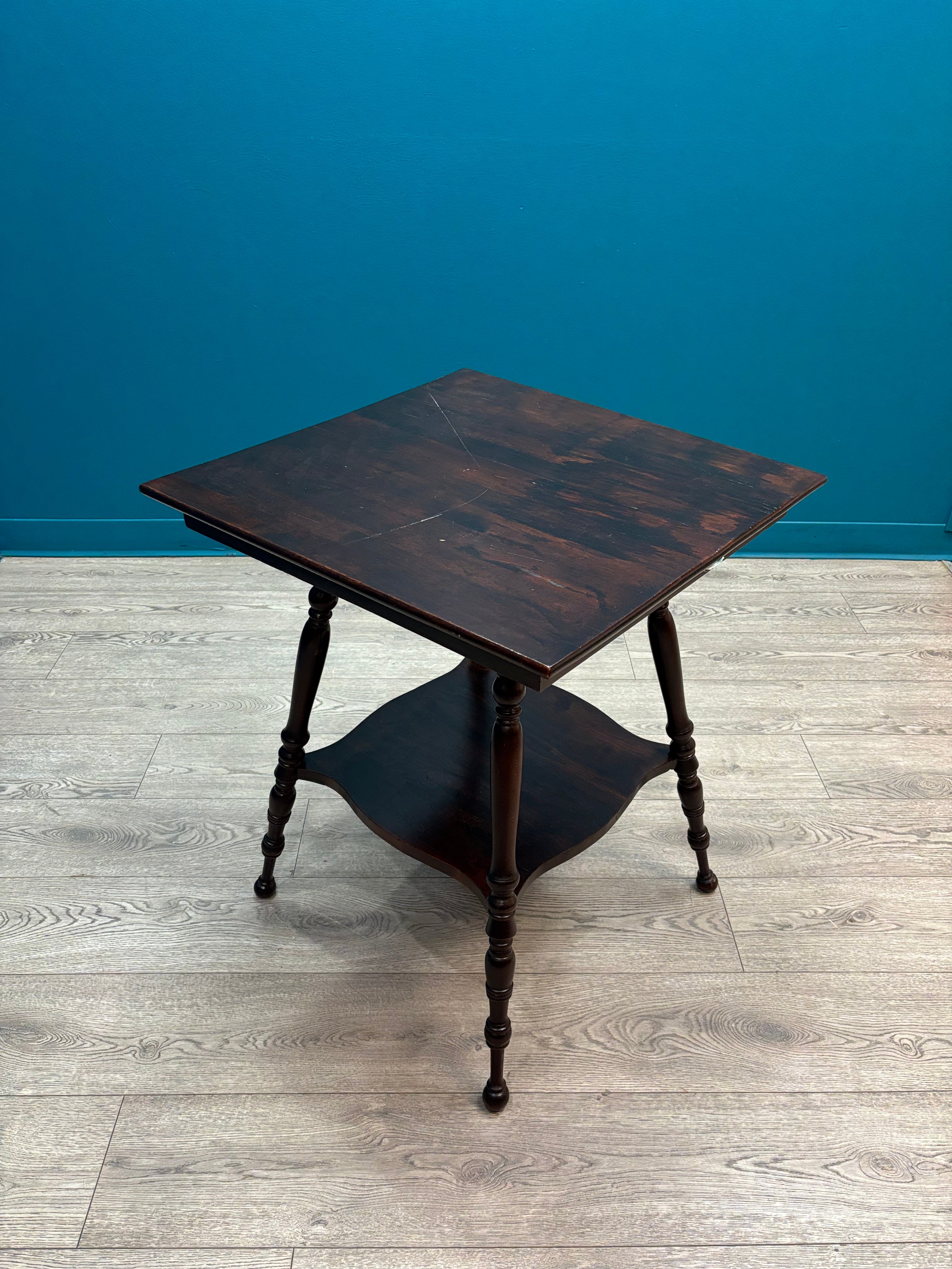 Wood Square Table